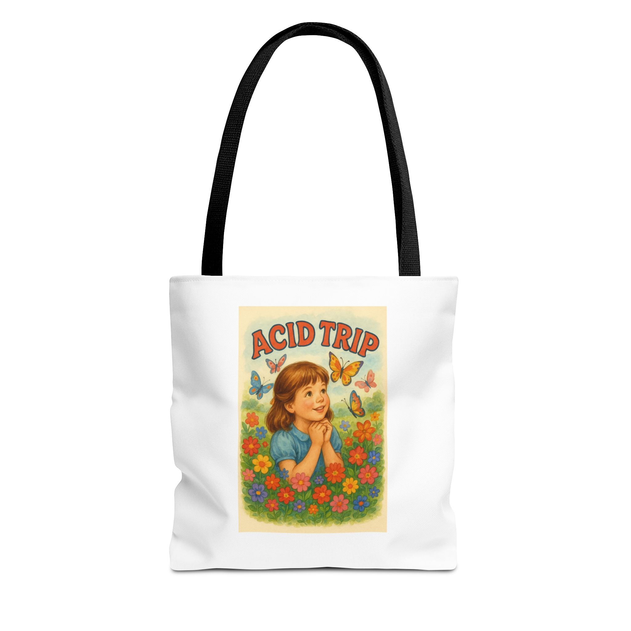 Acid Trip & Candy Chaos - Tote Bag  Fun Eco-Friendly Shoulder Bag