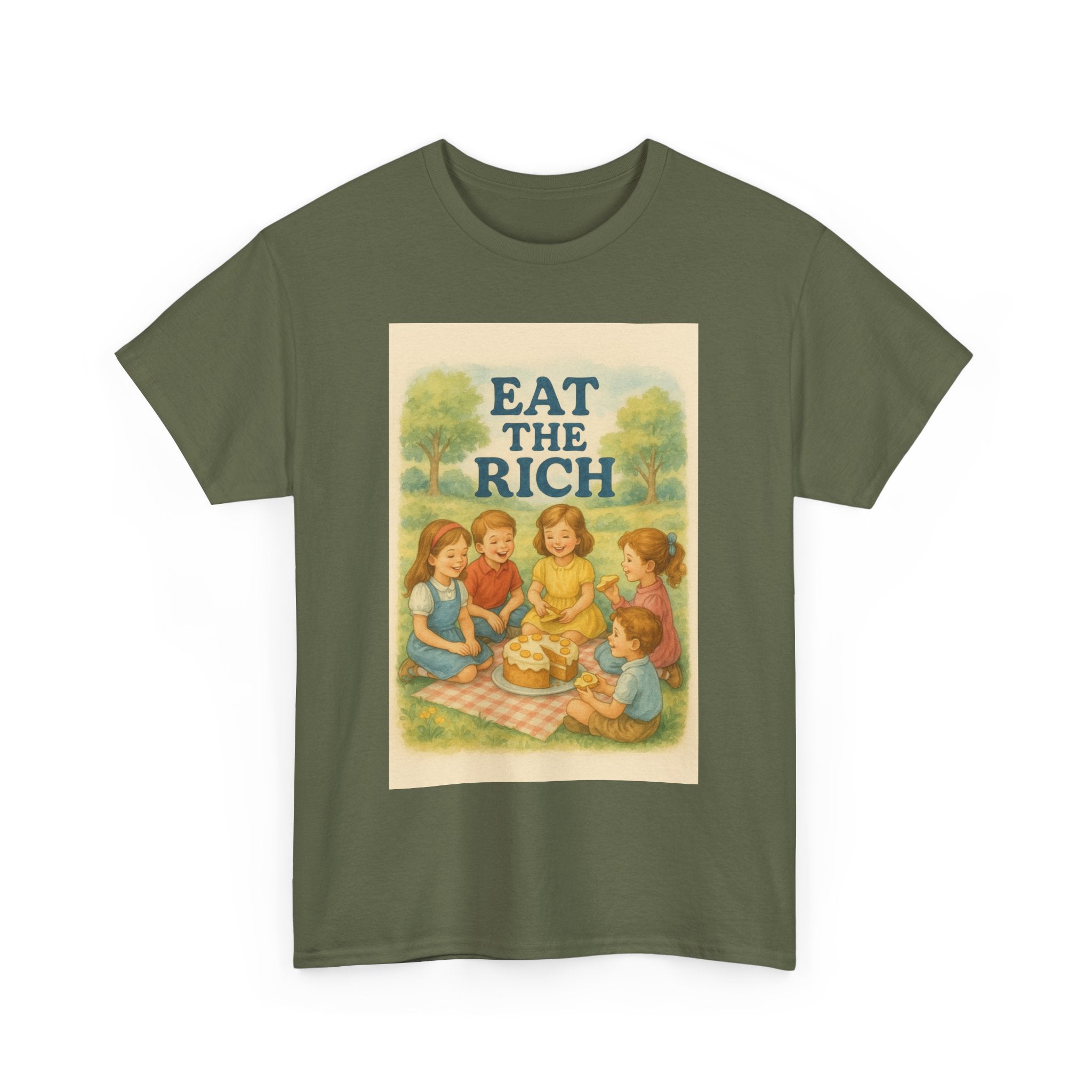 Eat the Rich - Unisex Funny T-Shirt