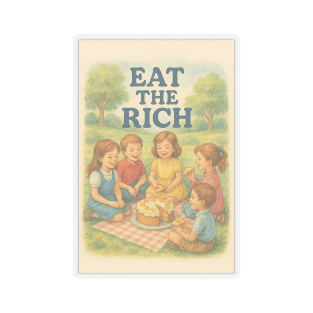 Eat The Rich Sticker