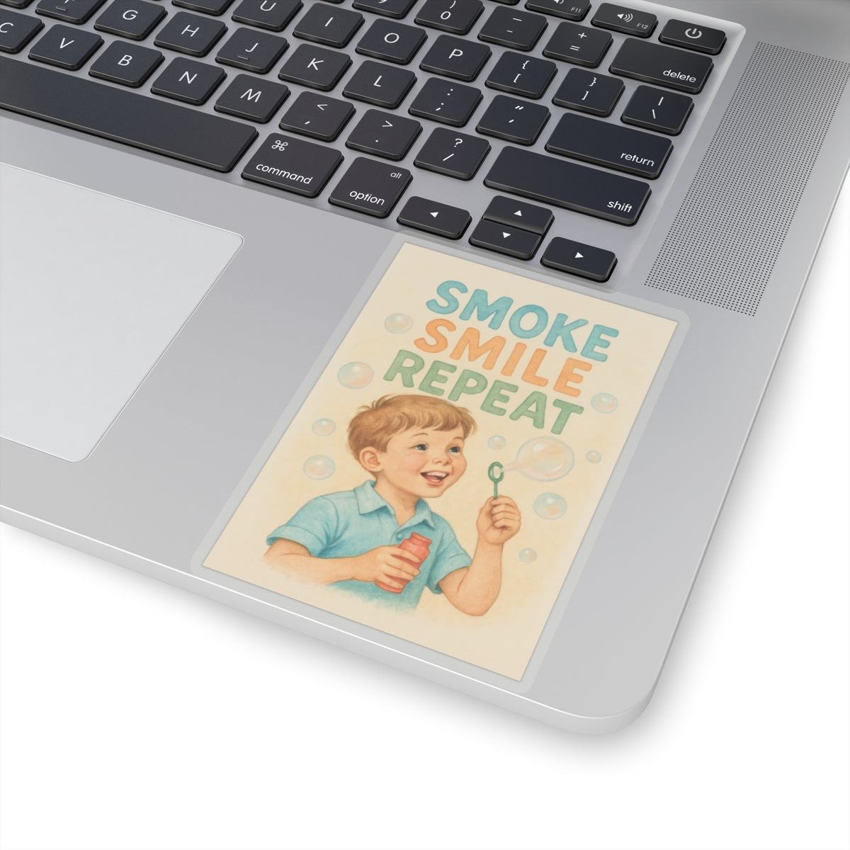 Smoke Smile Repeat Sticker