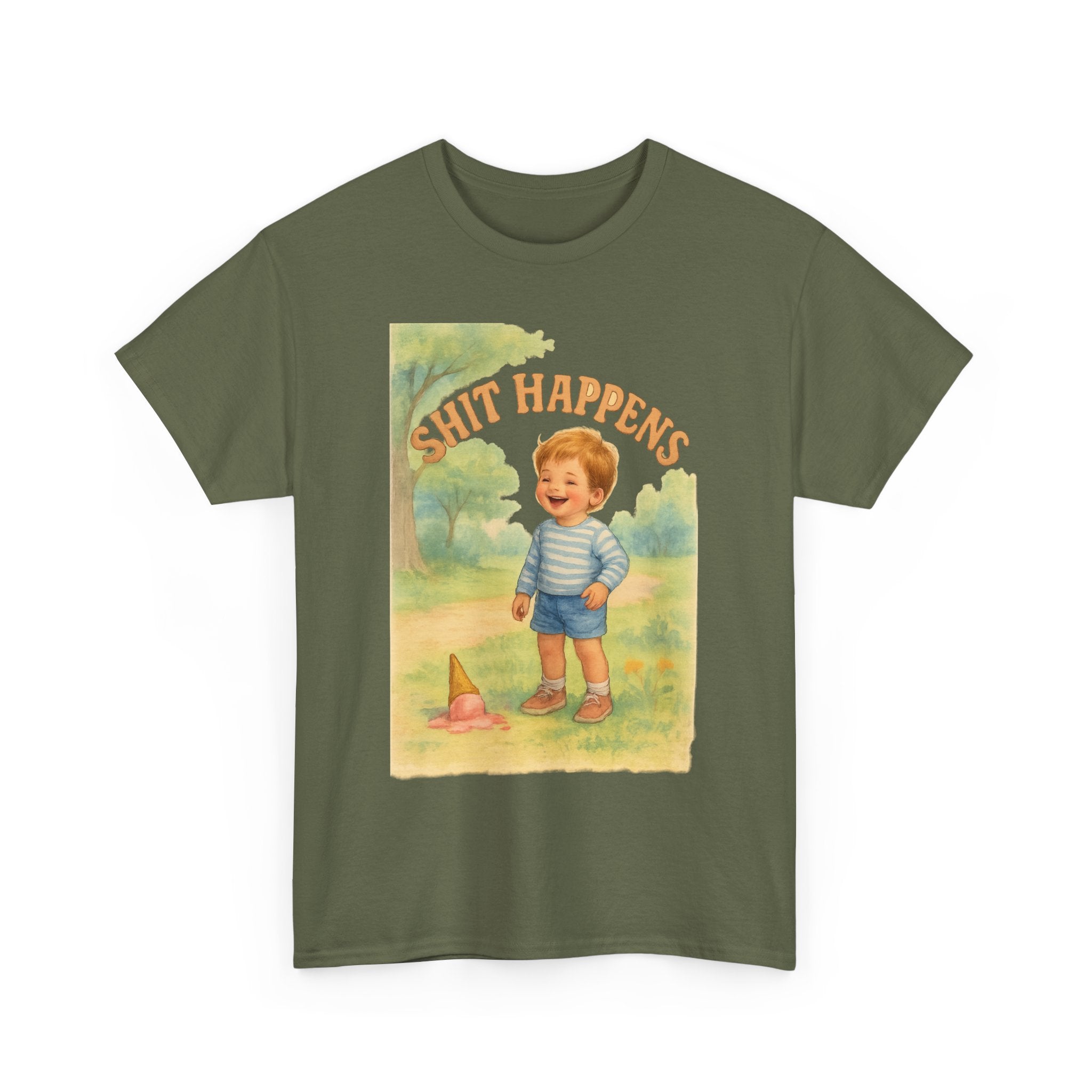 Shit Happens - Unisex Funny T-Shirt