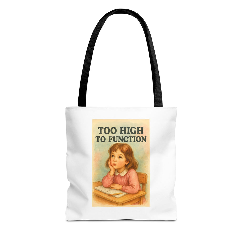 Too High To Function & Candy Chaos - Tote Bag  Fun Eco-Friendly Shoulder Bag