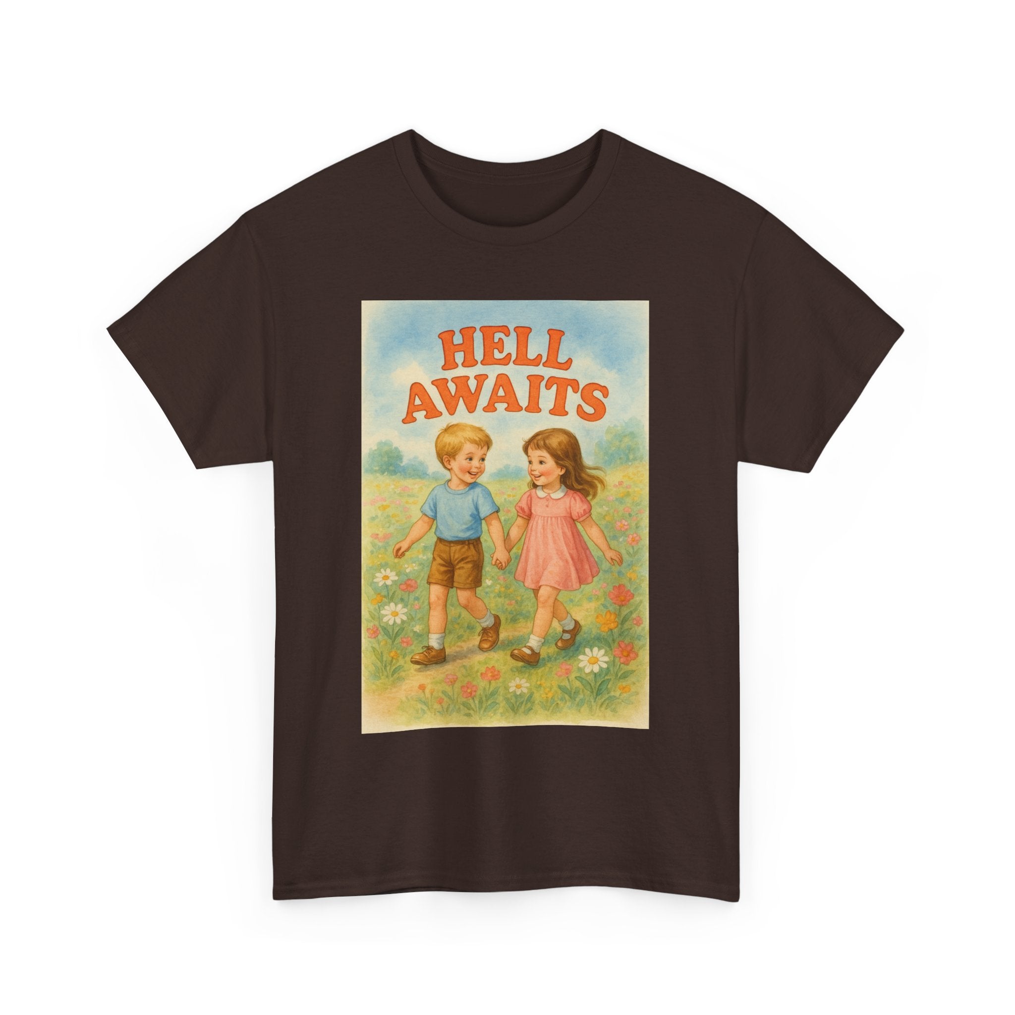 Hell Awaits - Unisex Funny T-Shirt