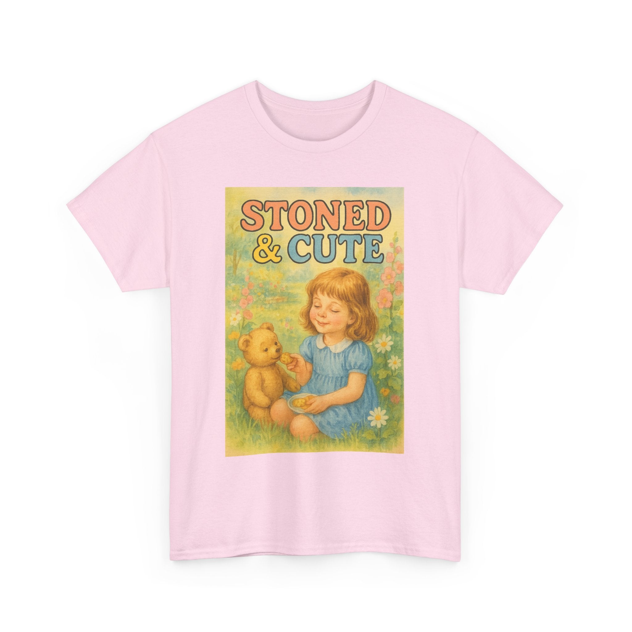 Stoned & Cute - Unisex Funny T-Shirt