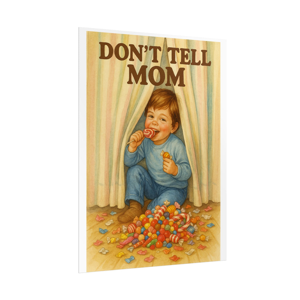 Don’t Tell Mom Poster 6" x 8"