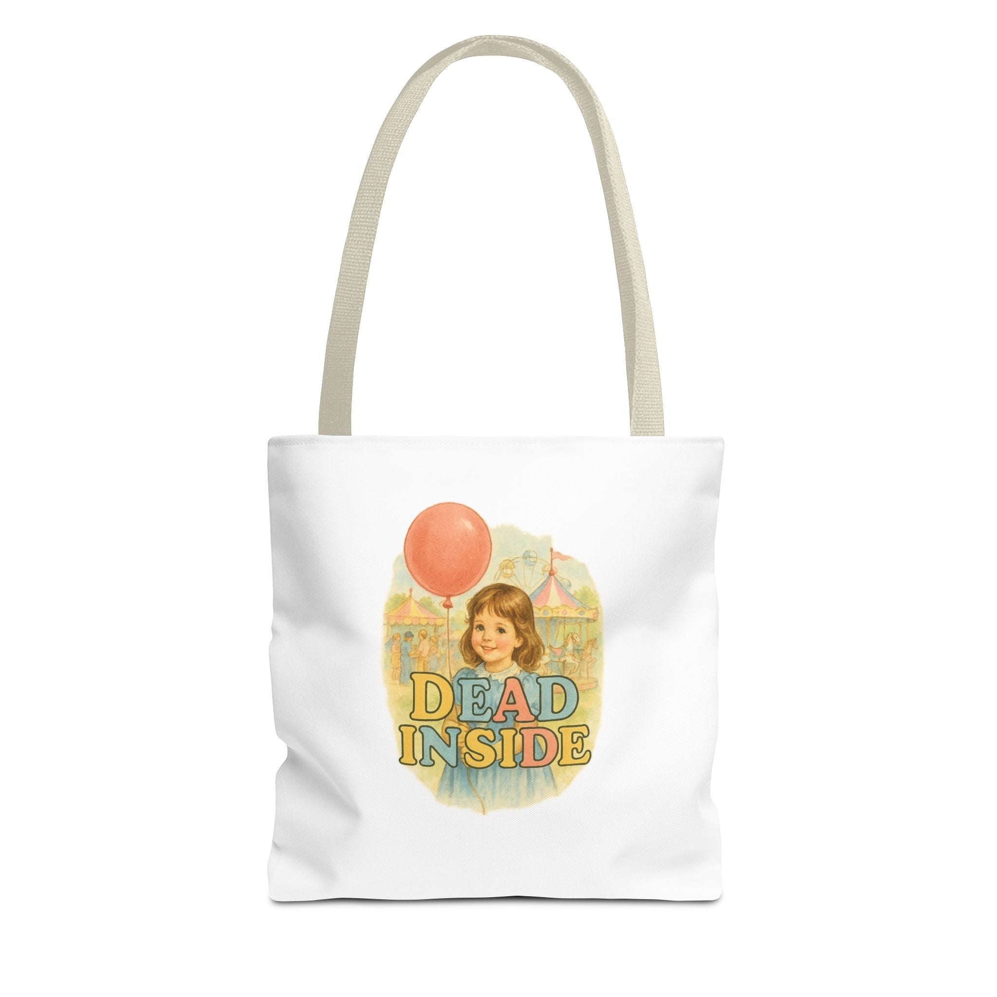 Dead Inside & Candy Chaos - Tote Bag  Fun Eco-Friendly Shoulder Bag
