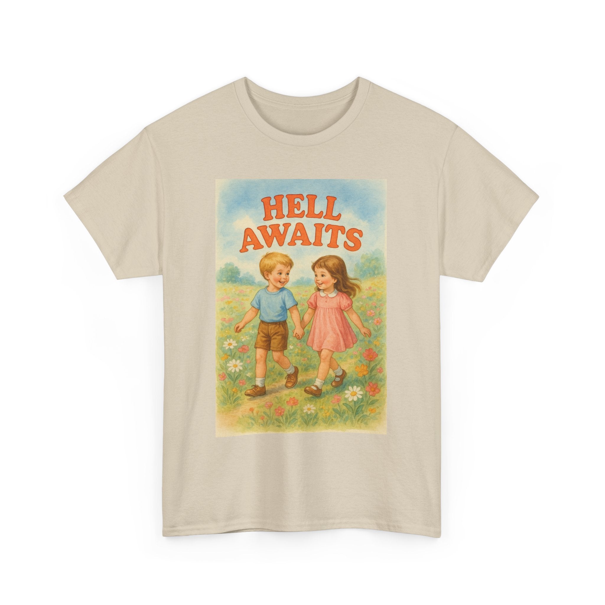 Hell Awaits - Unisex Funny T-Shirt