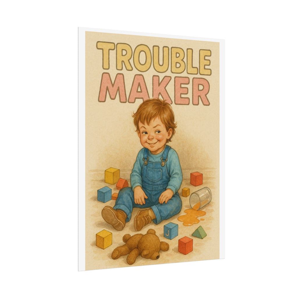 Trouble Maker Poster 6" x 8"