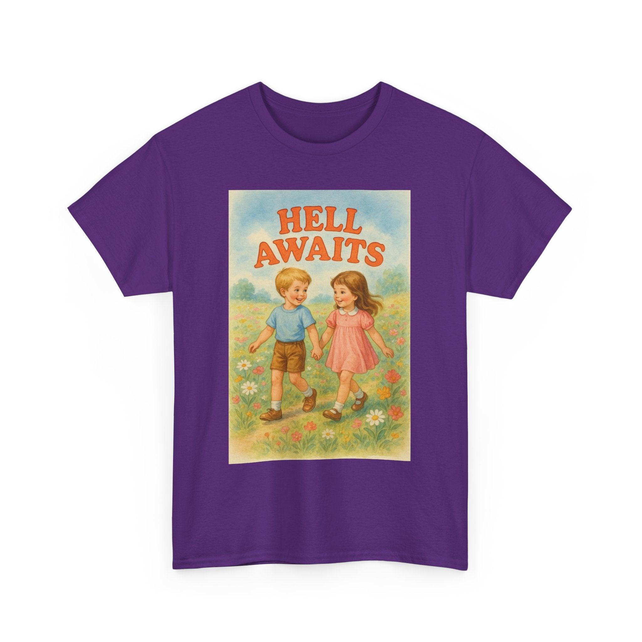 Hell Awaits - Unisex Funny T-Shirt