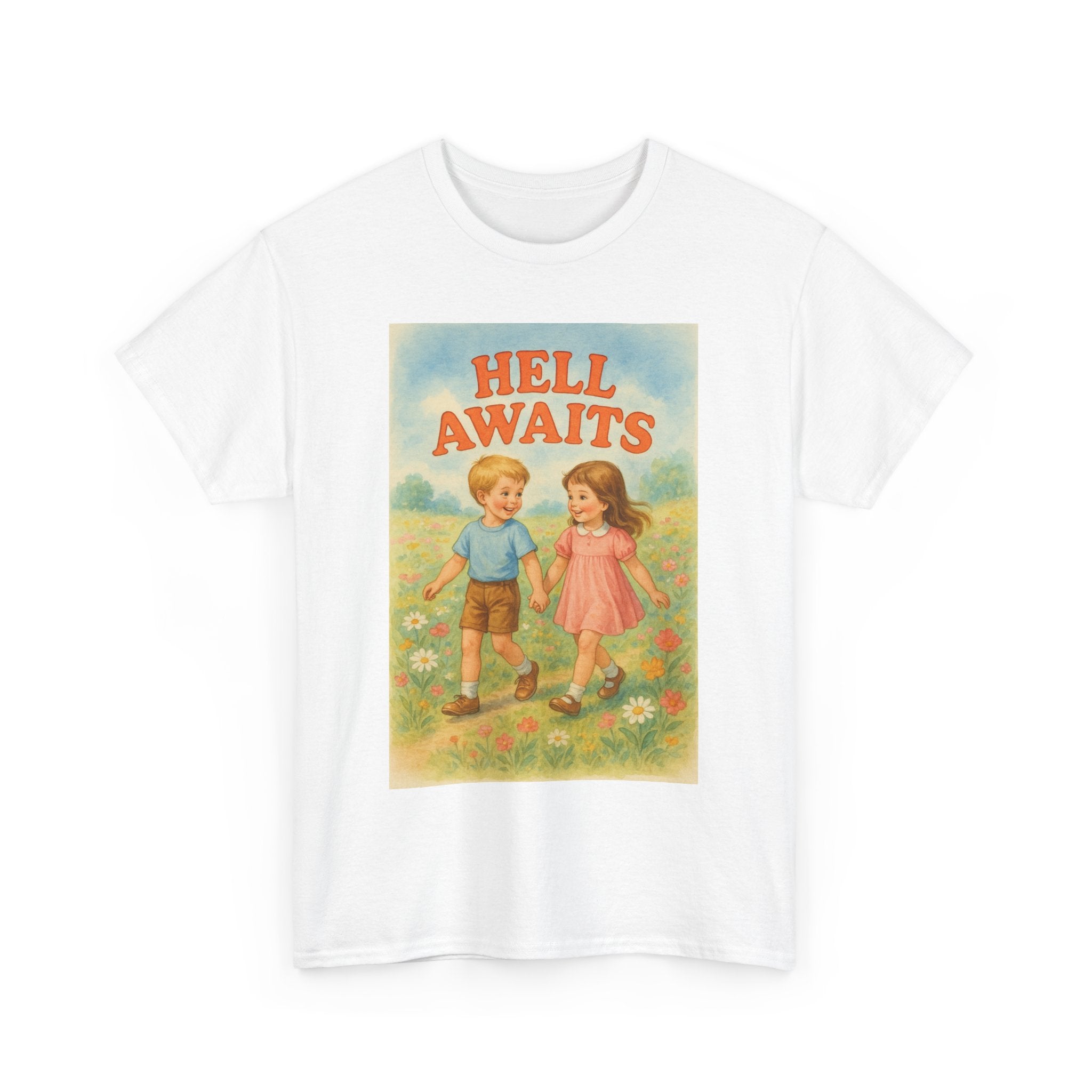 Hell Awaits - Unisex Funny T-Shirt