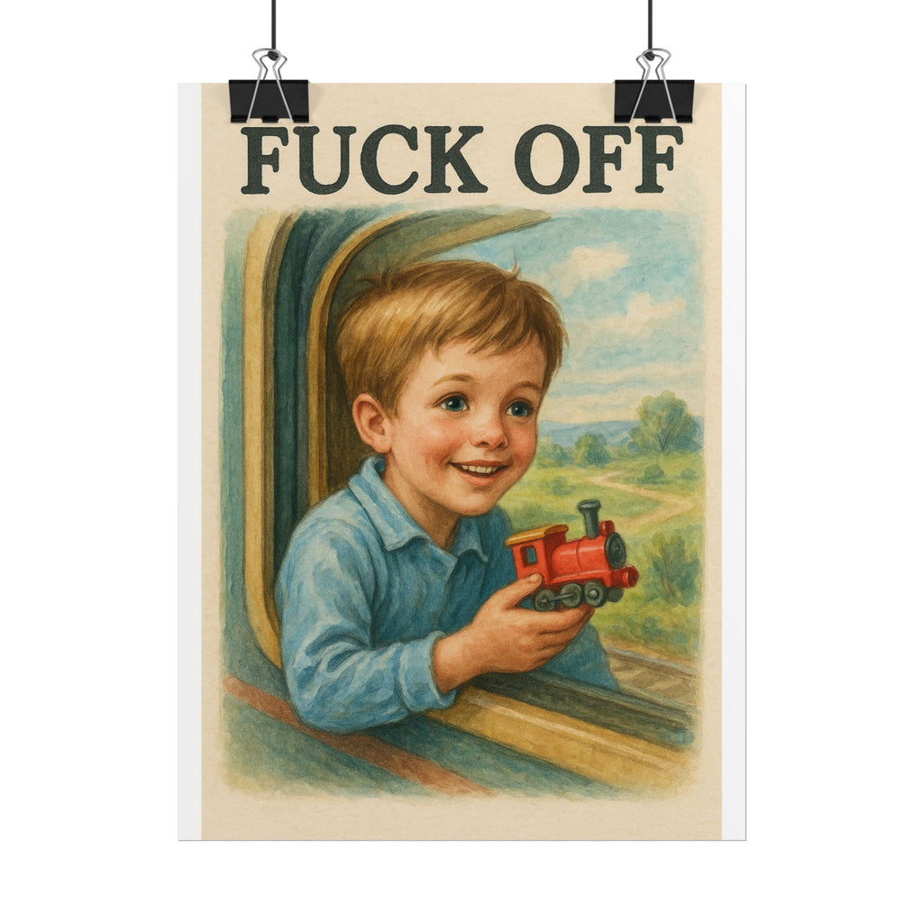 Fuck Off Poster 6" x 8"
