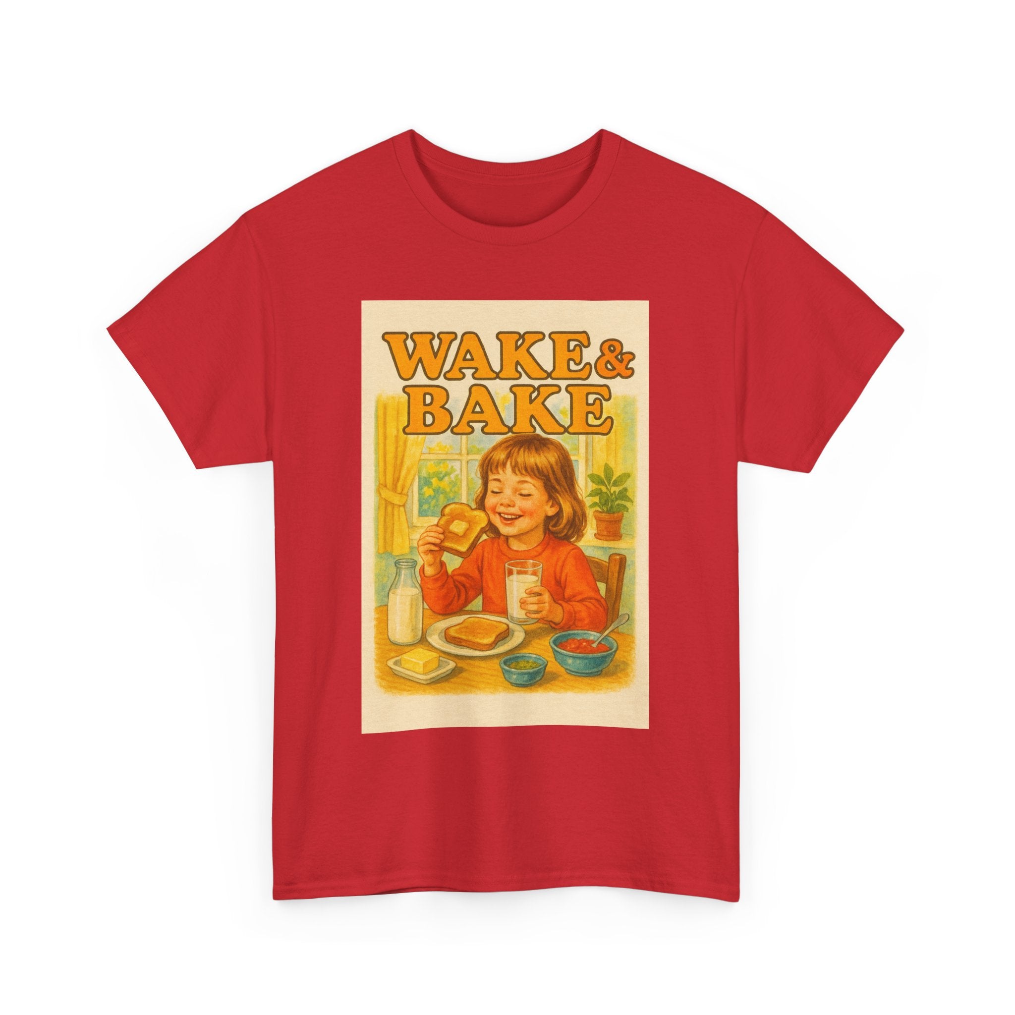 Wake & Bake - Unisex Funny T-Shirt