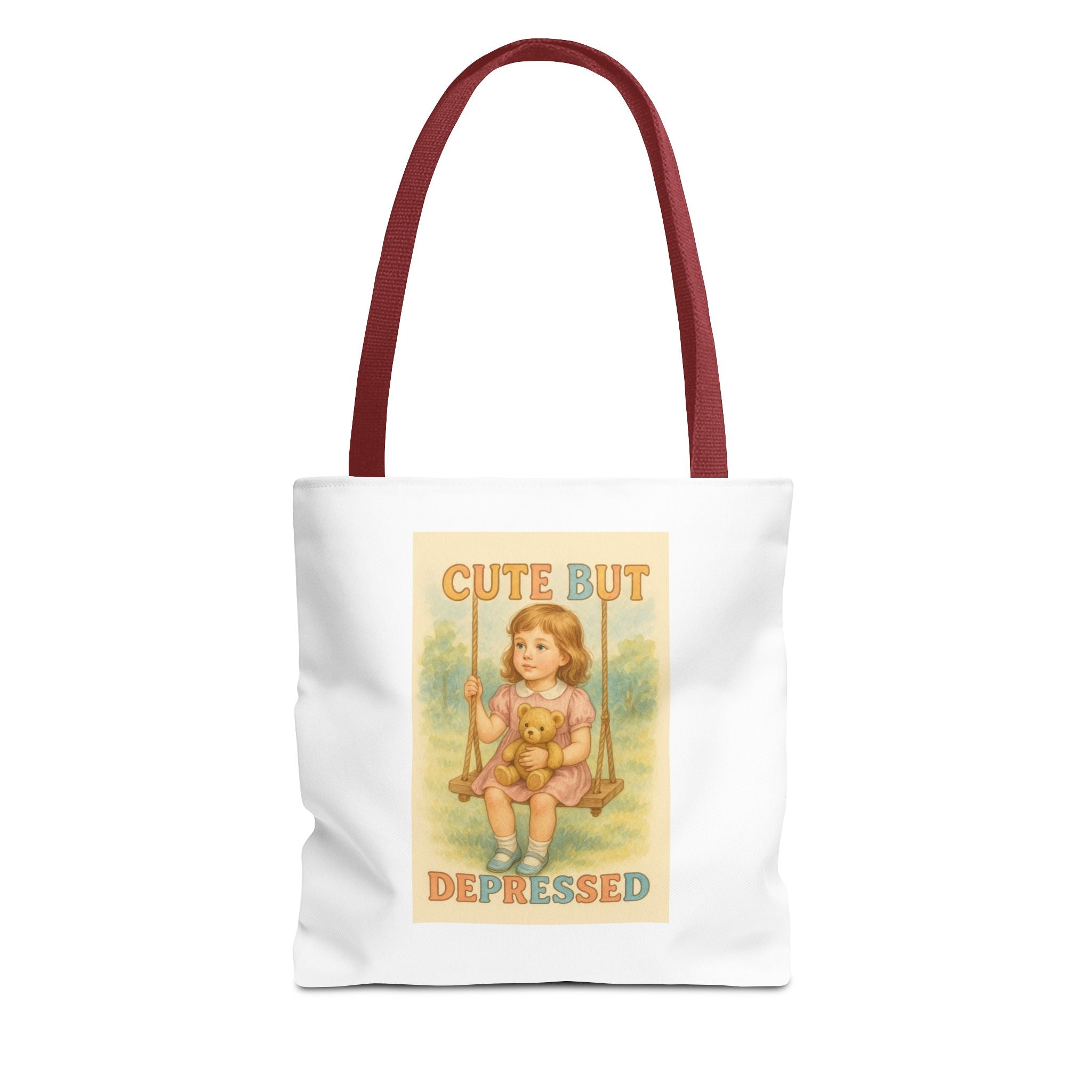 Cute But Depressed & Candy Chaos - Tote Bag  Fun Eco-Friendly Shoulder Bag