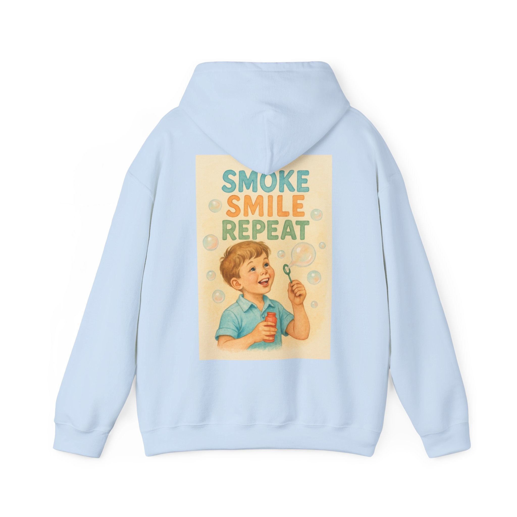Smoke Smile Repeat - Unisex Funny Hoodie