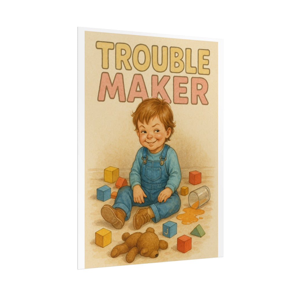 Trouble Maker Poster 6" x 8"