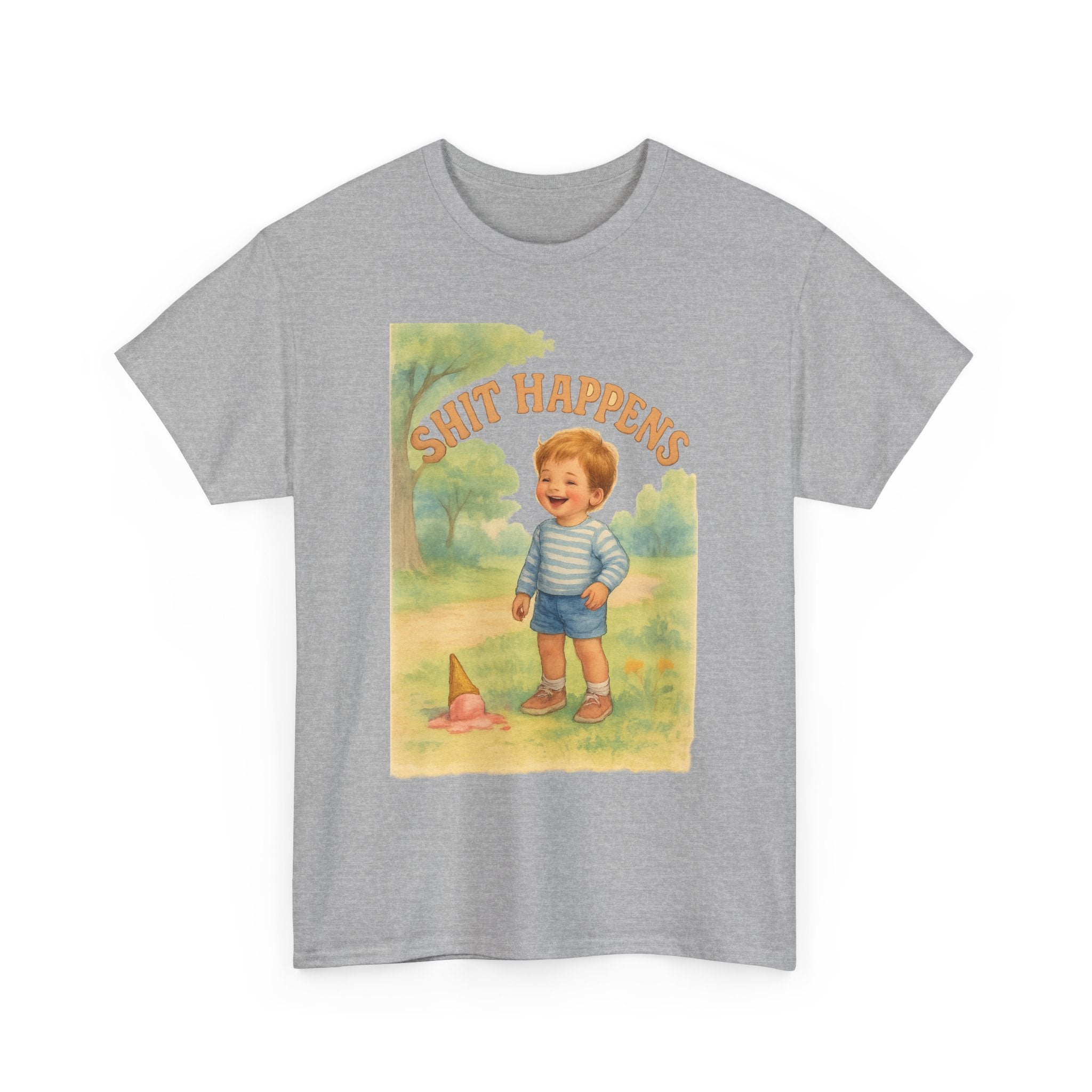 Shit Happens - Unisex Funny T-Shirt