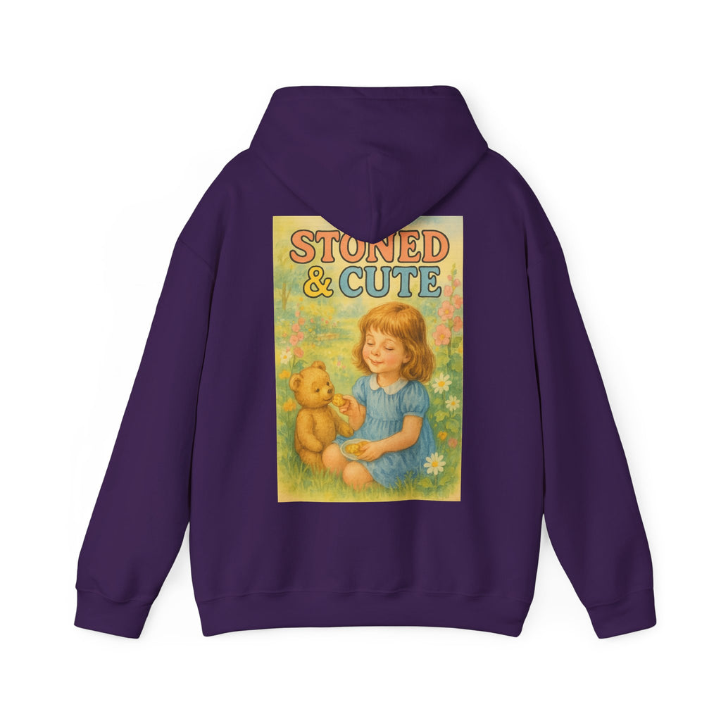 Stoned & Cute - Unisex Funny Hoodie