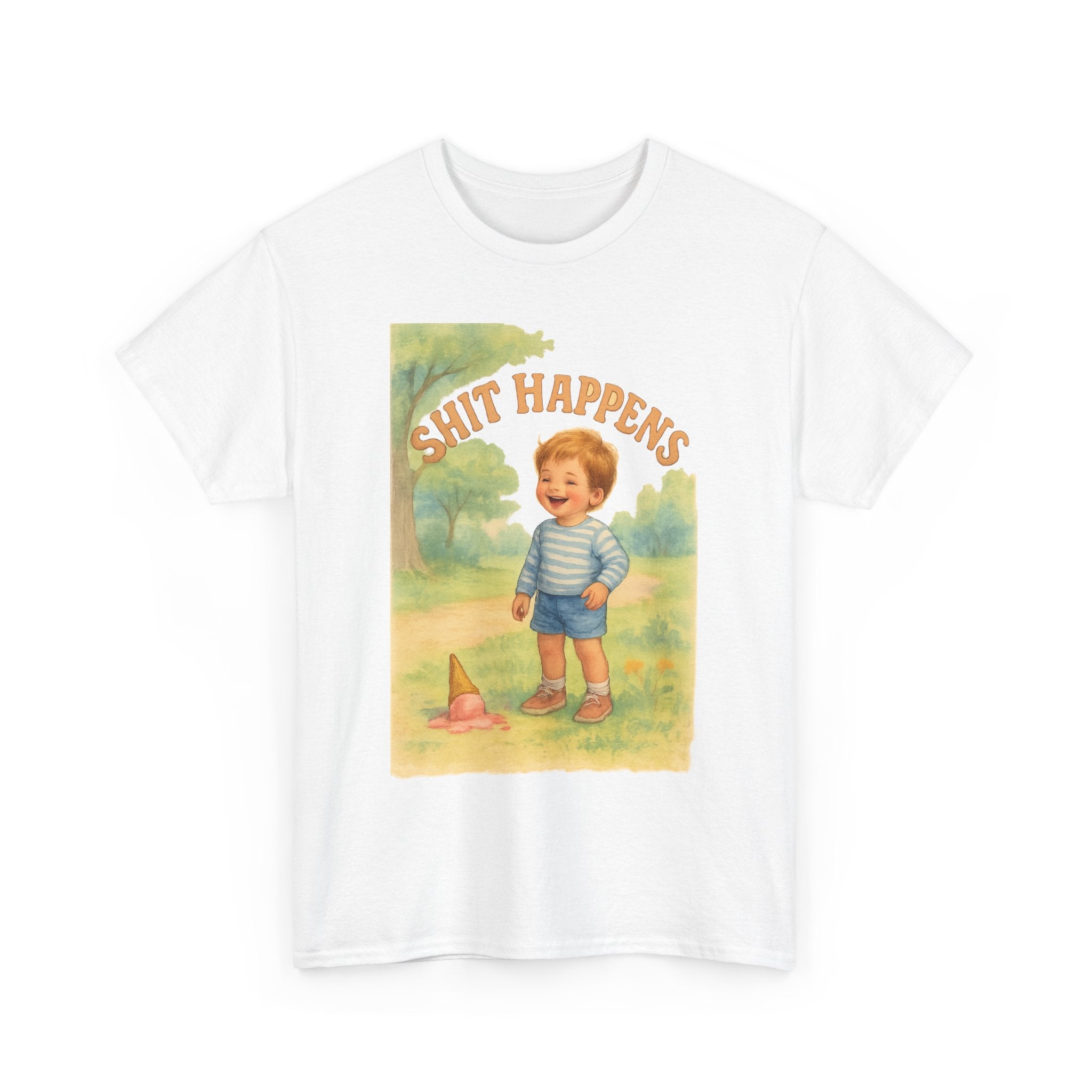 Shit Happens - Unisex Funny T-Shirt