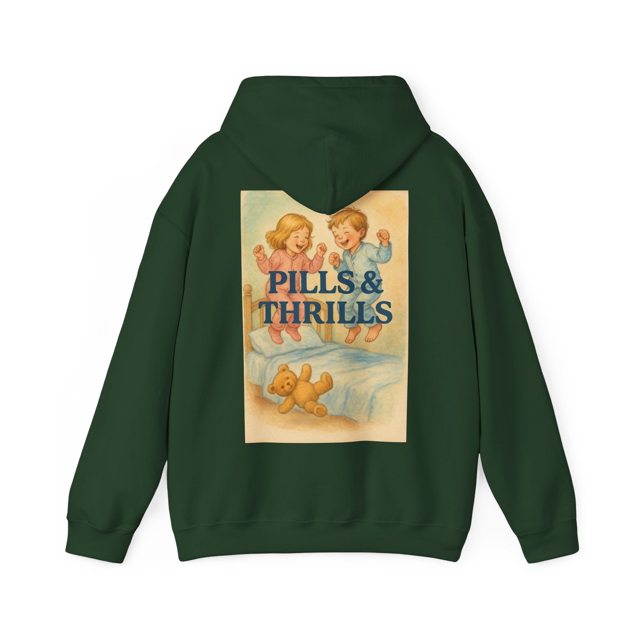 Pills & Thrills - Unisex Funny Hoodie