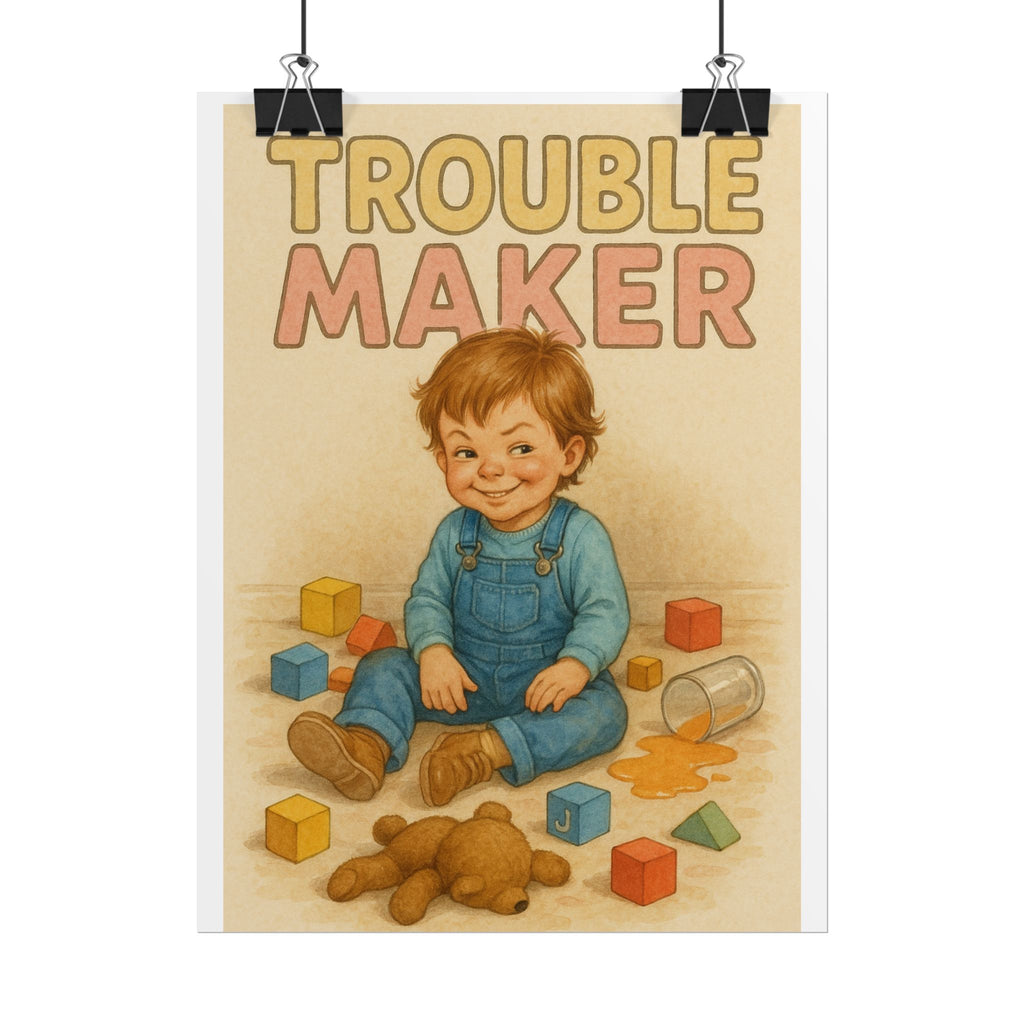 Trouble Maker Poster 6" x 8"