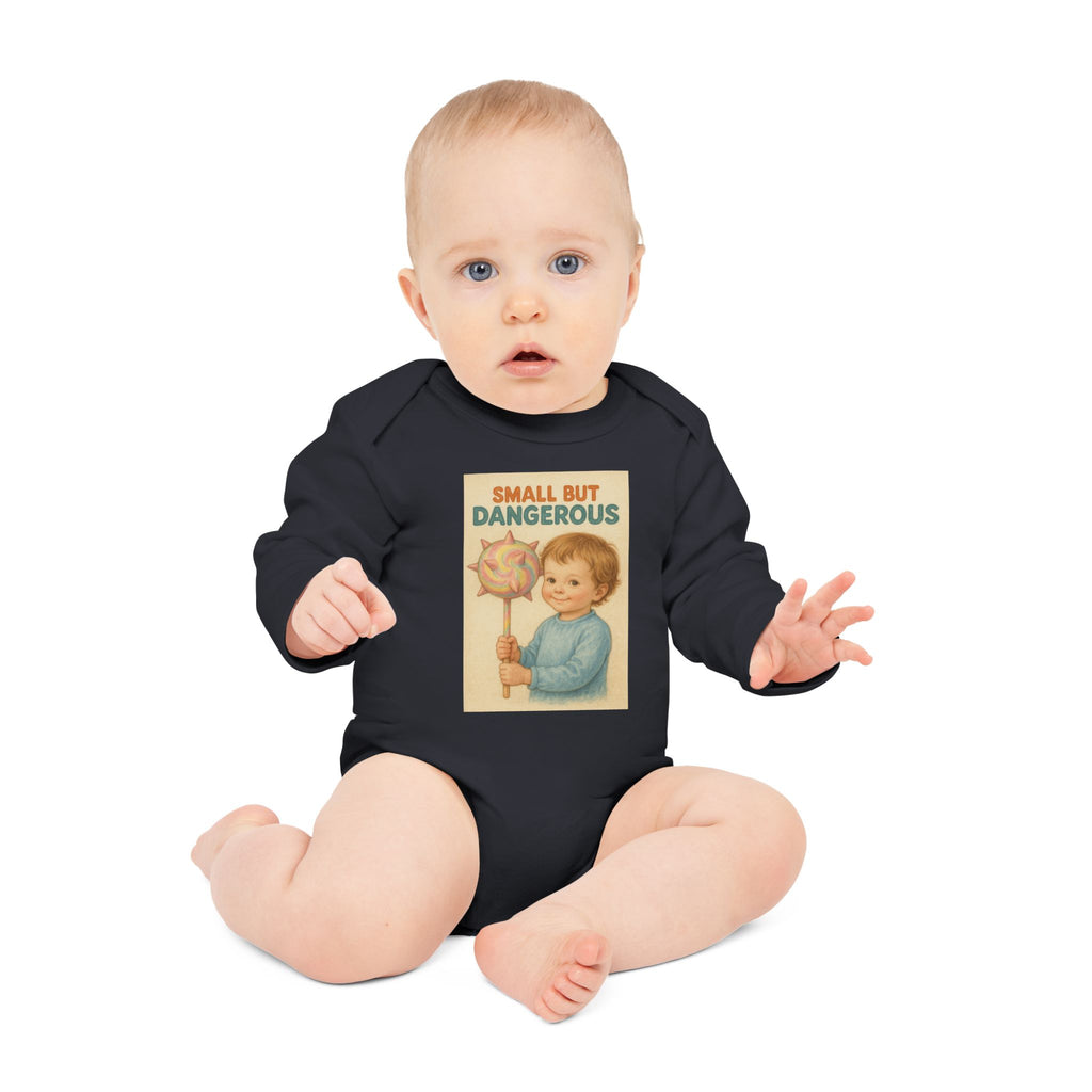 Small But Dangerous - Funny Baby Bodysuit