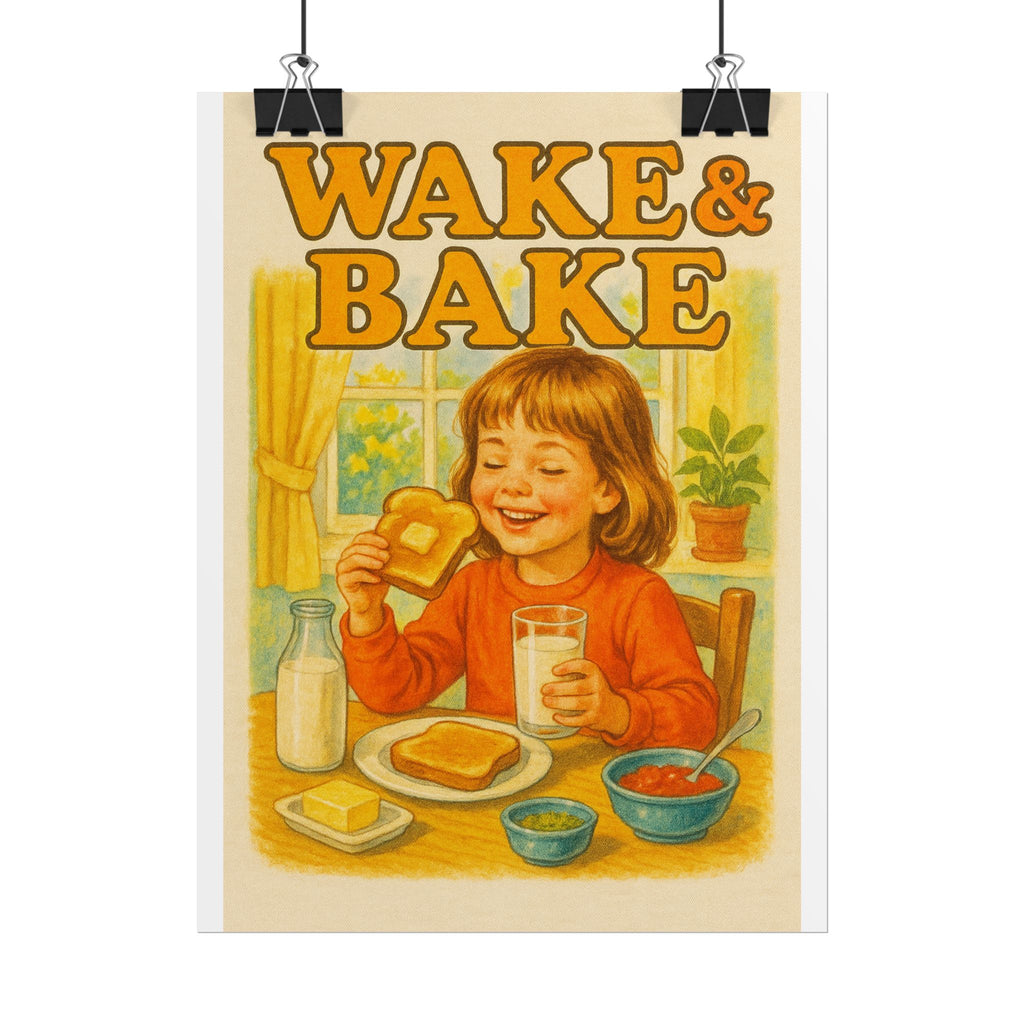 Wake & Bake Poster 6" x 8"