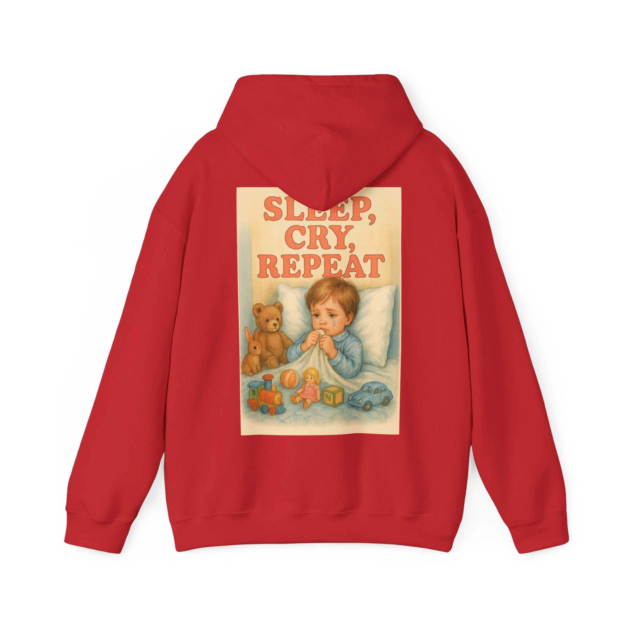 Sleep Cry Repeat - Unisex Funny Hoodie