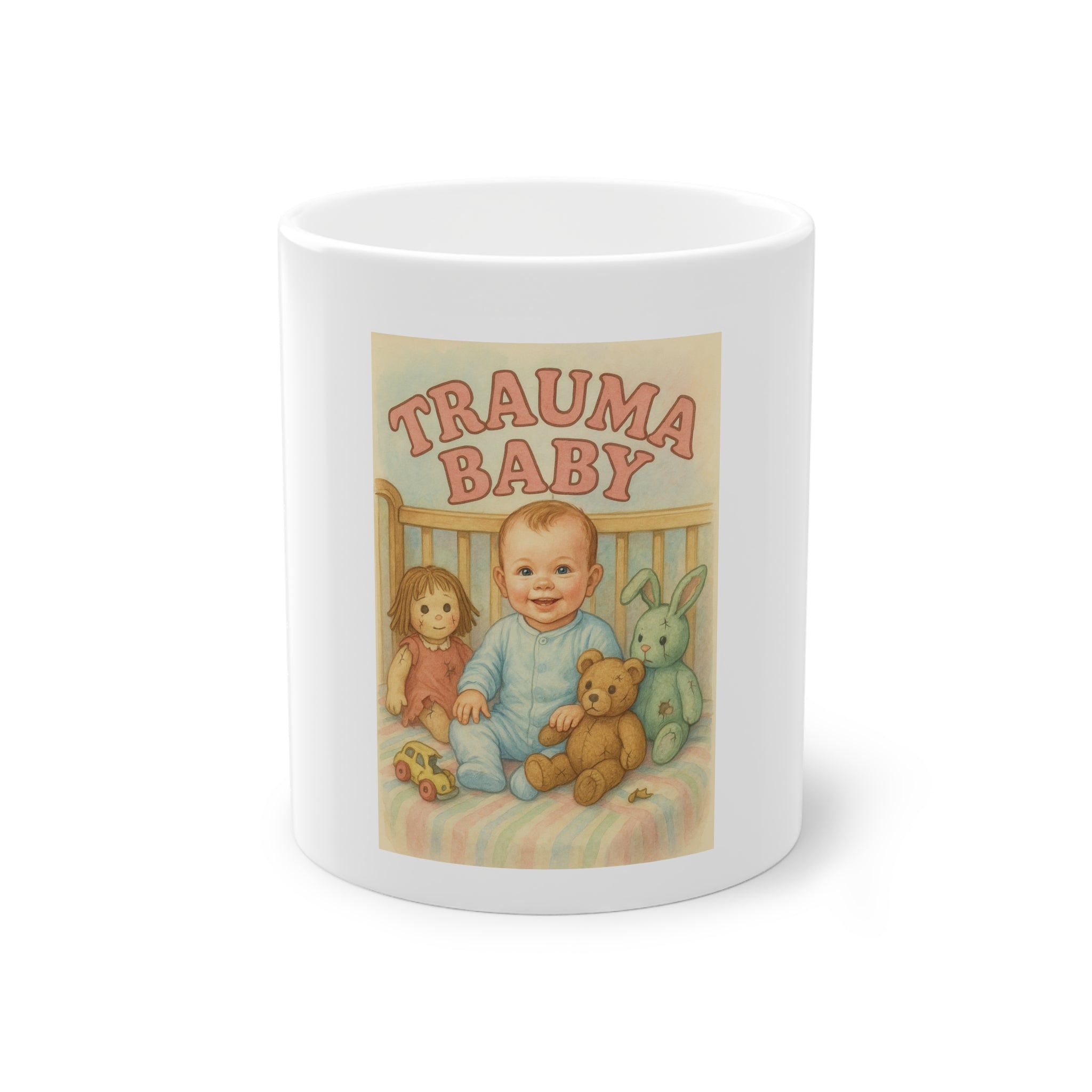 Trauma Baby Funny Mug