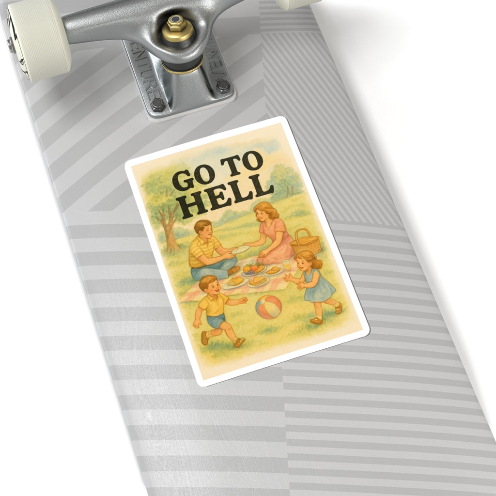 Go To Hell Sticker