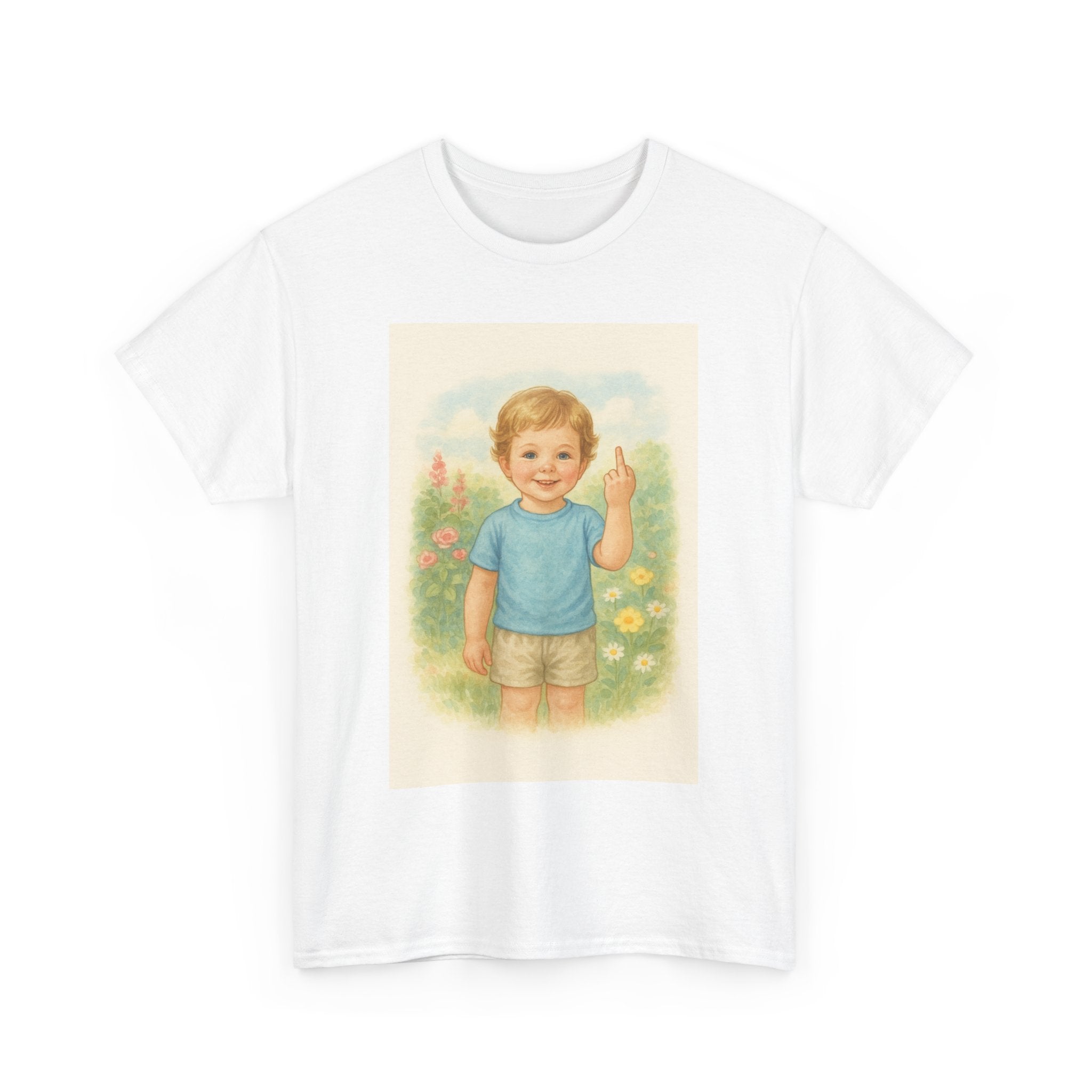 Middle Finger - Unisex Funny T-Shirt