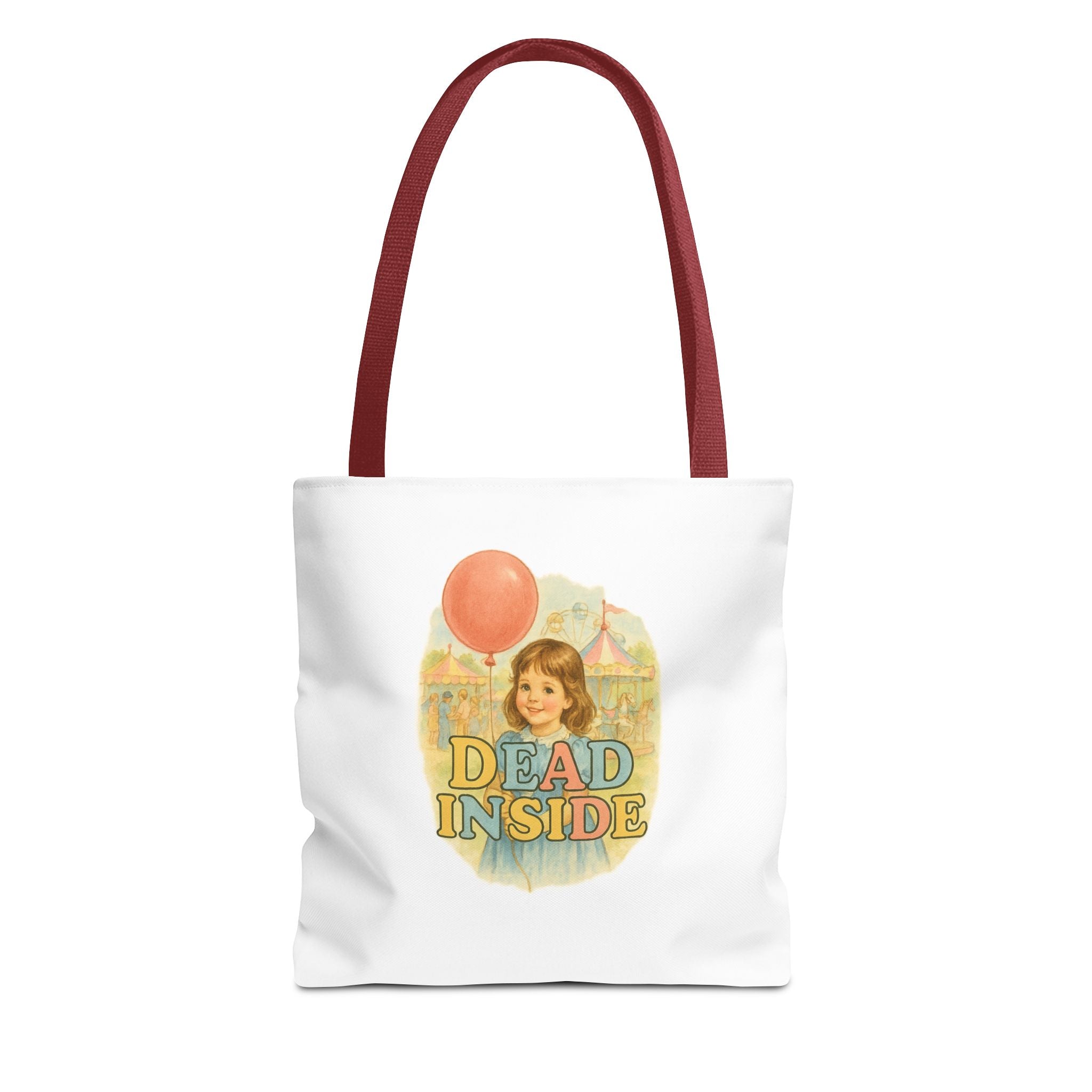 Dead Inside & Candy Chaos - Tote Bag  Fun Eco-Friendly Shoulder Bag