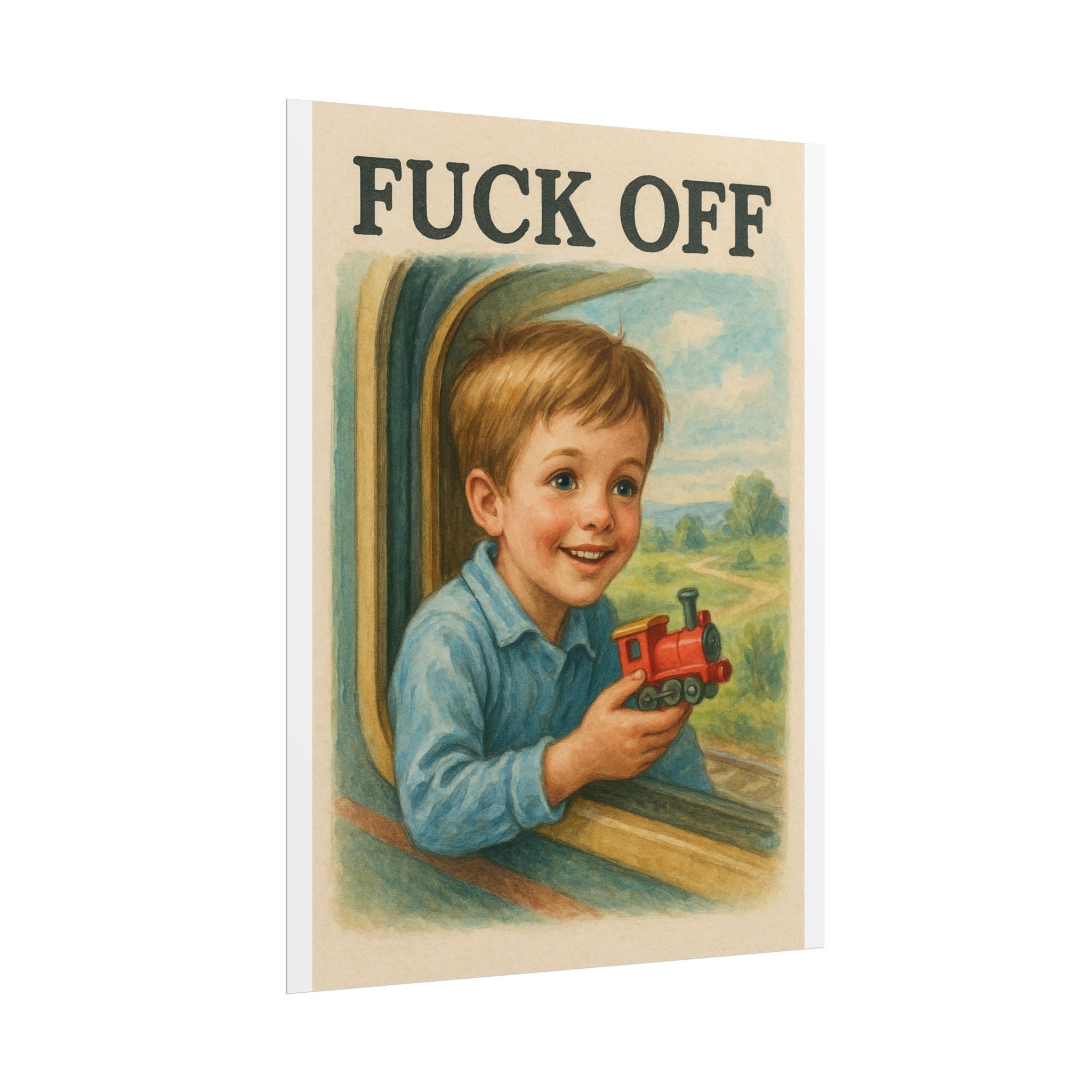 Fuck Off Poster 6" x 8"