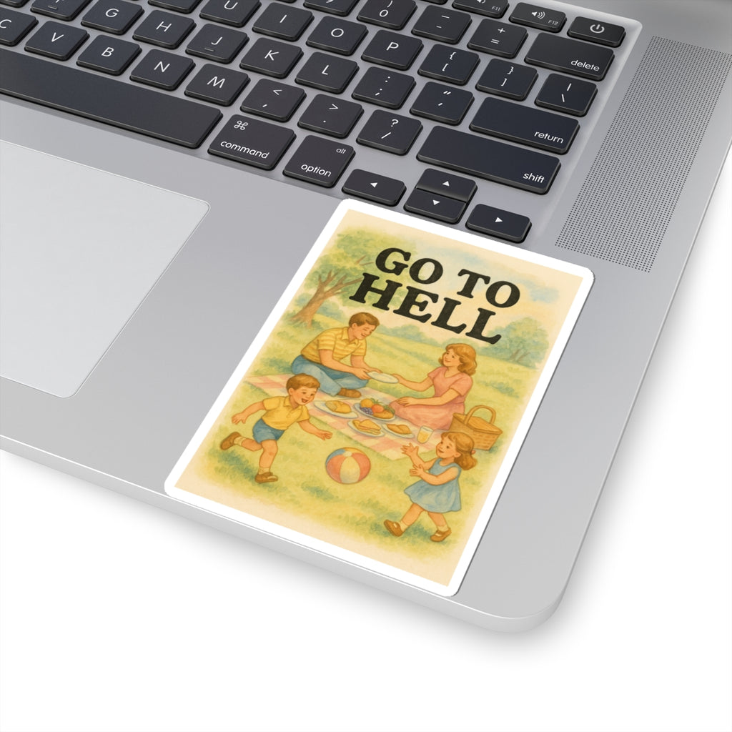 Go To Hell Sticker