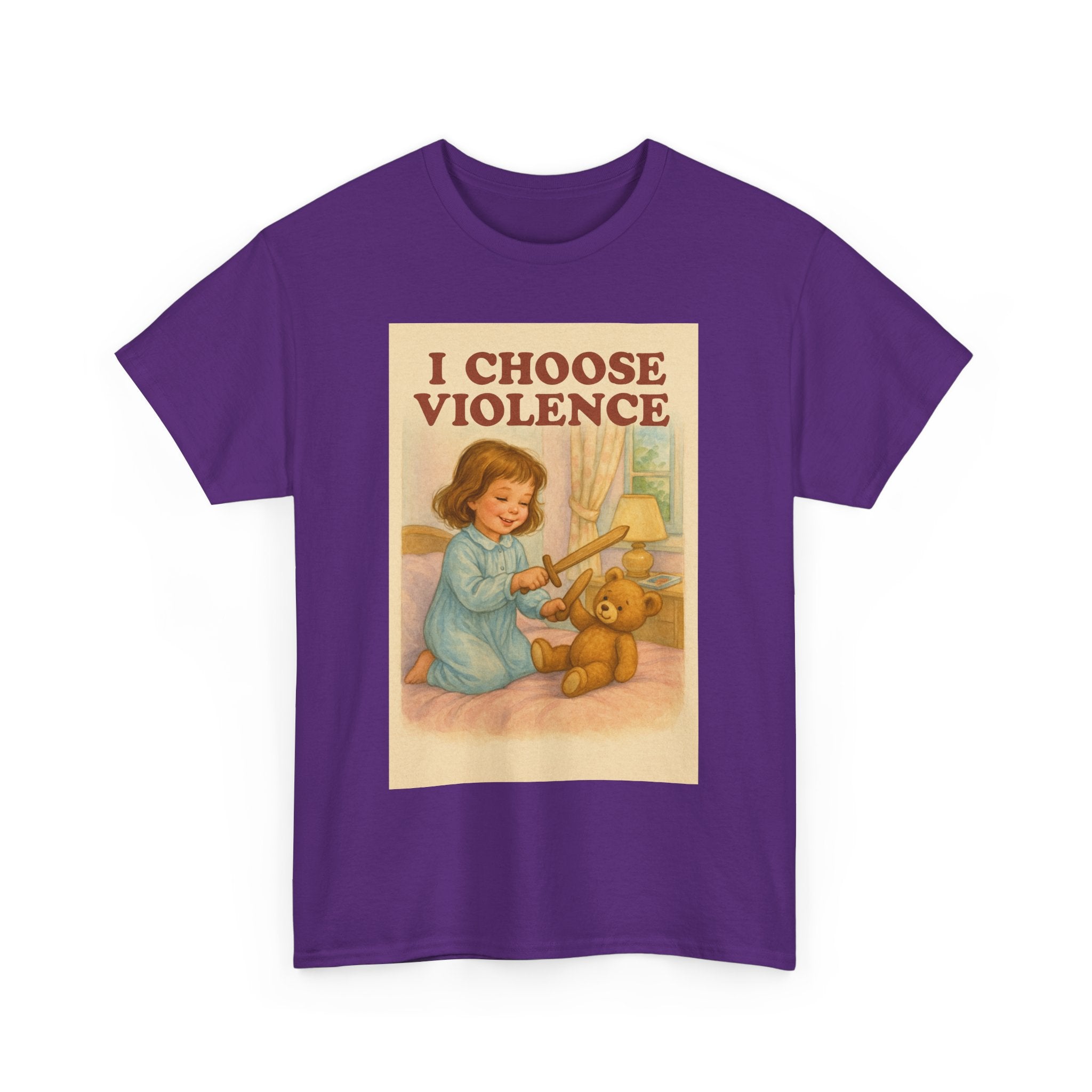 I Choose Violence - Unisex Funny T-Shirt