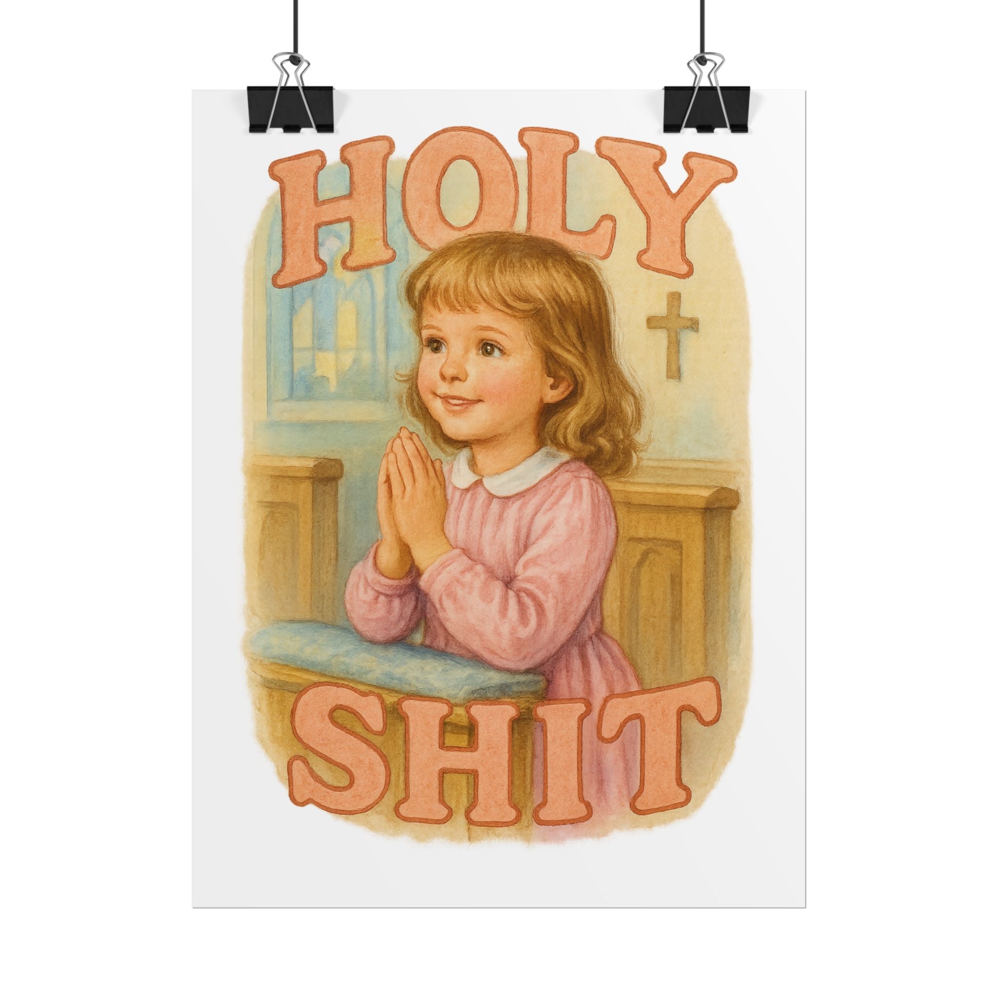 Holy Shit Poster 6" x 8"