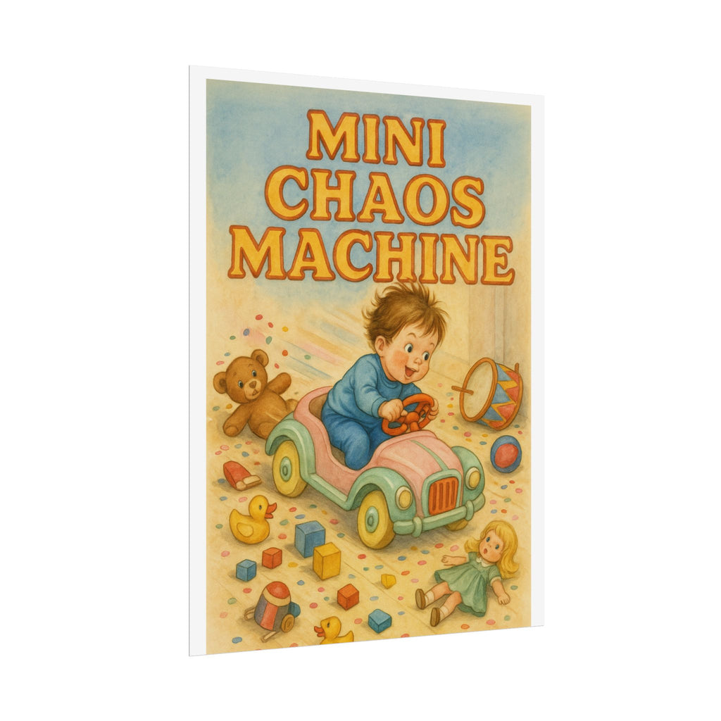 Mini Chaos Machine Poster 6" x 8"