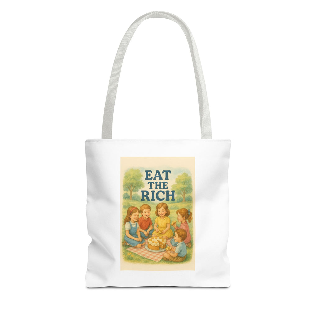 Eat The Rich & Candy Chaos - Tote Bag  Fun Eco-Friendly Shoulder Bag