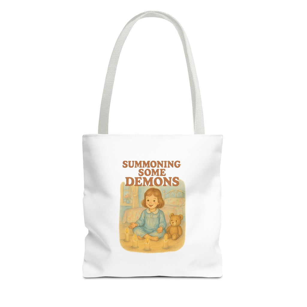 Summoning Some Demons & Candy Chaos - Tote Bag  Fun Eco-Friendly Shoulder Bag
