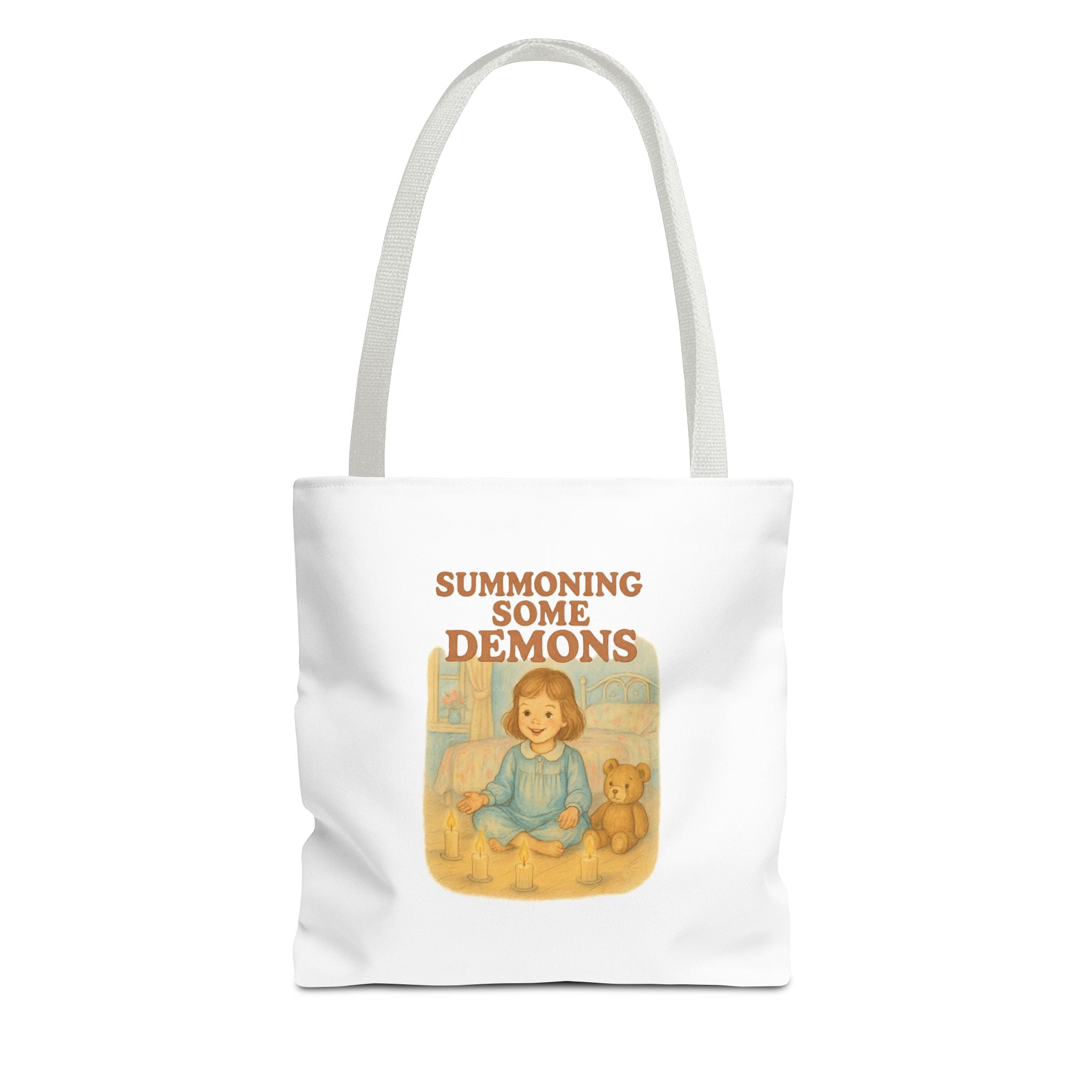 Summoning Some Demons & Candy Chaos - Tote Bag  Fun Eco-Friendly Shoulder Bag