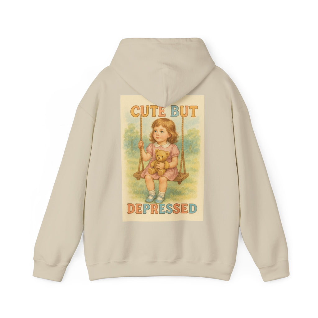 Cute But Depressed - Unisex Funny Hoodie