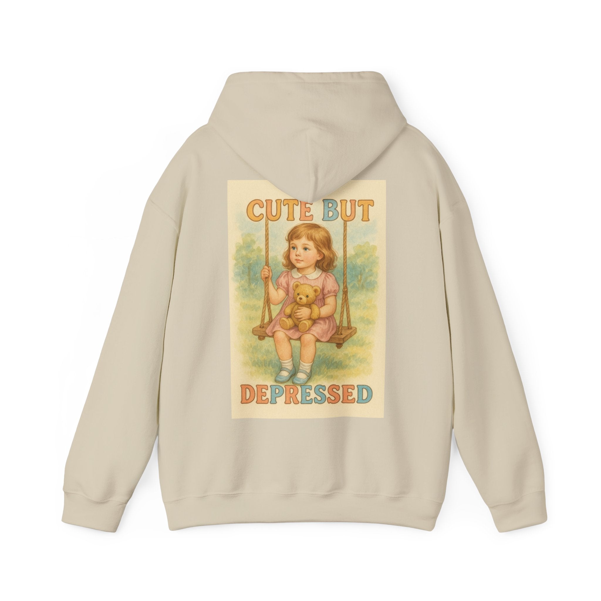 Cute But Depressed - Unisex Funny Hoodie