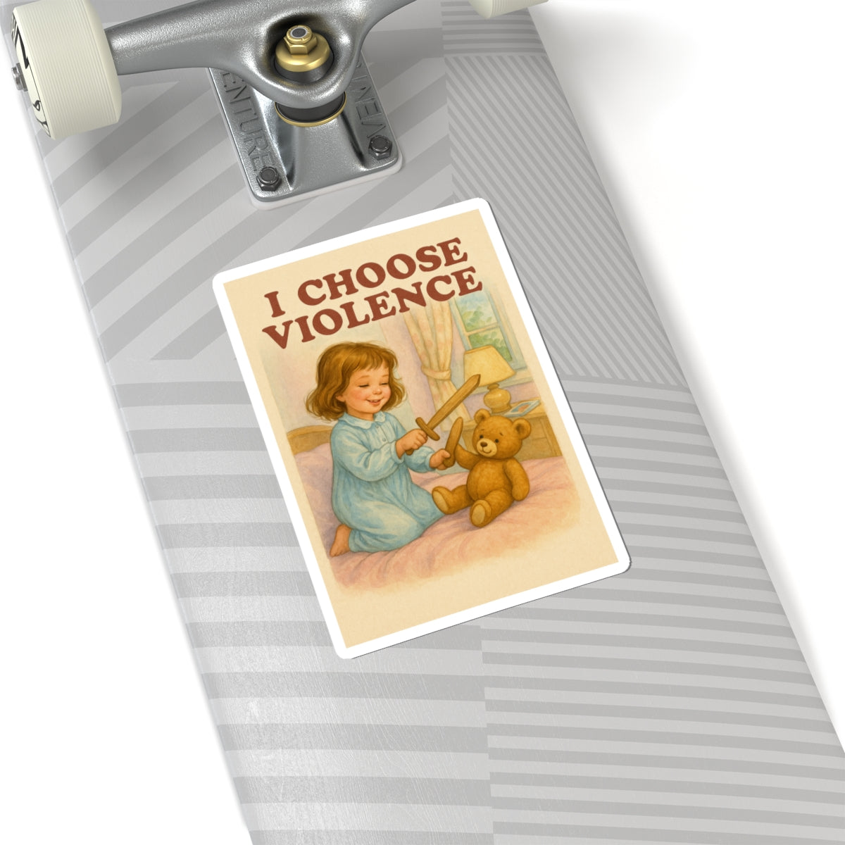 I Choose Violence Sticker