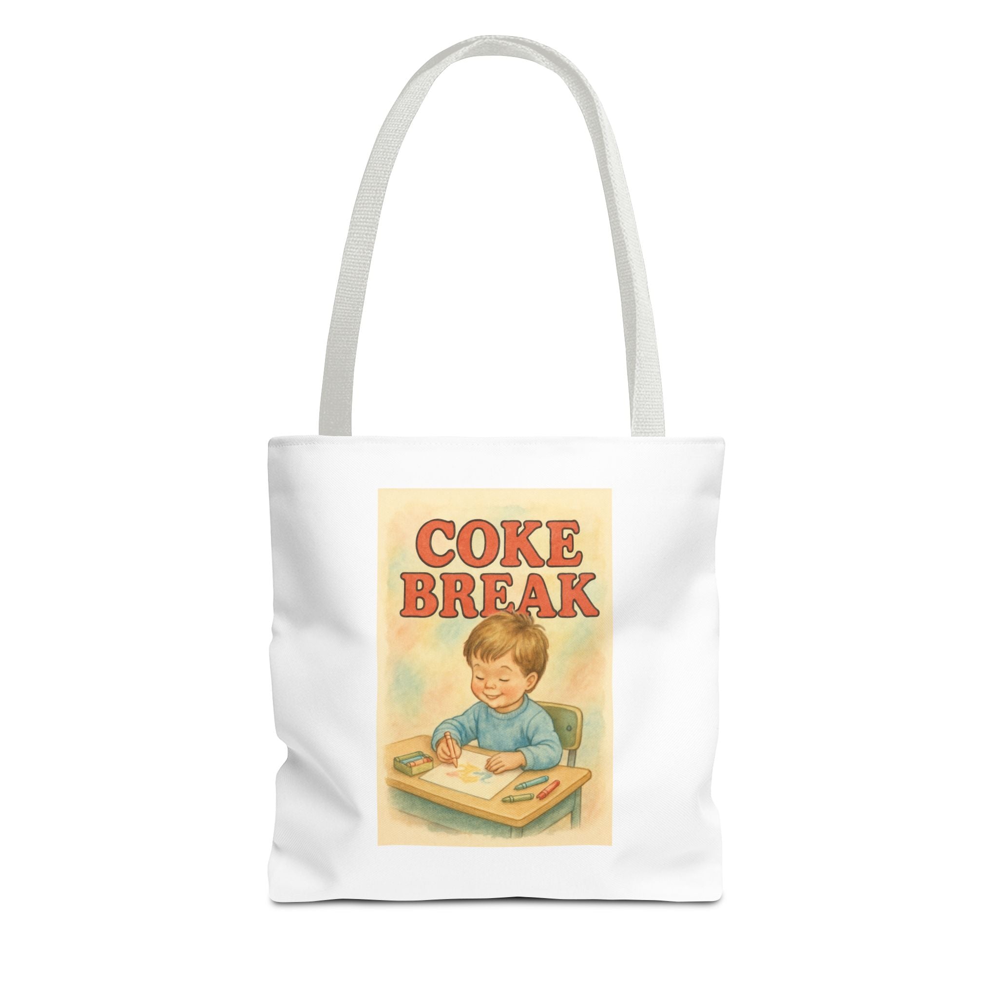 Coke Break & Candy Chaos - Tote Bag  Fun Eco-Friendly Shoulder Bag