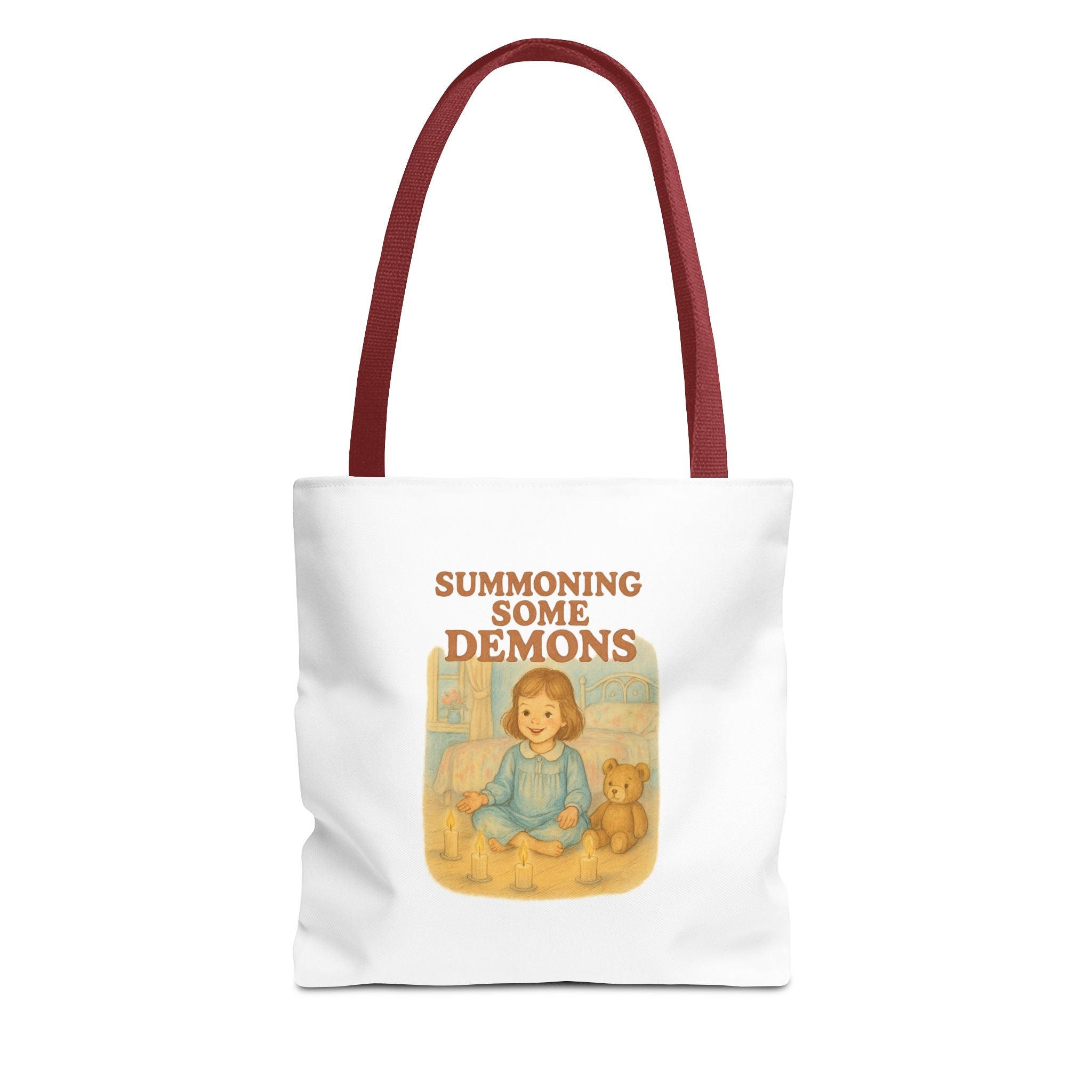 Summoning Some Demons & Candy Chaos - Tote Bag  Fun Eco-Friendly Shoulder Bag