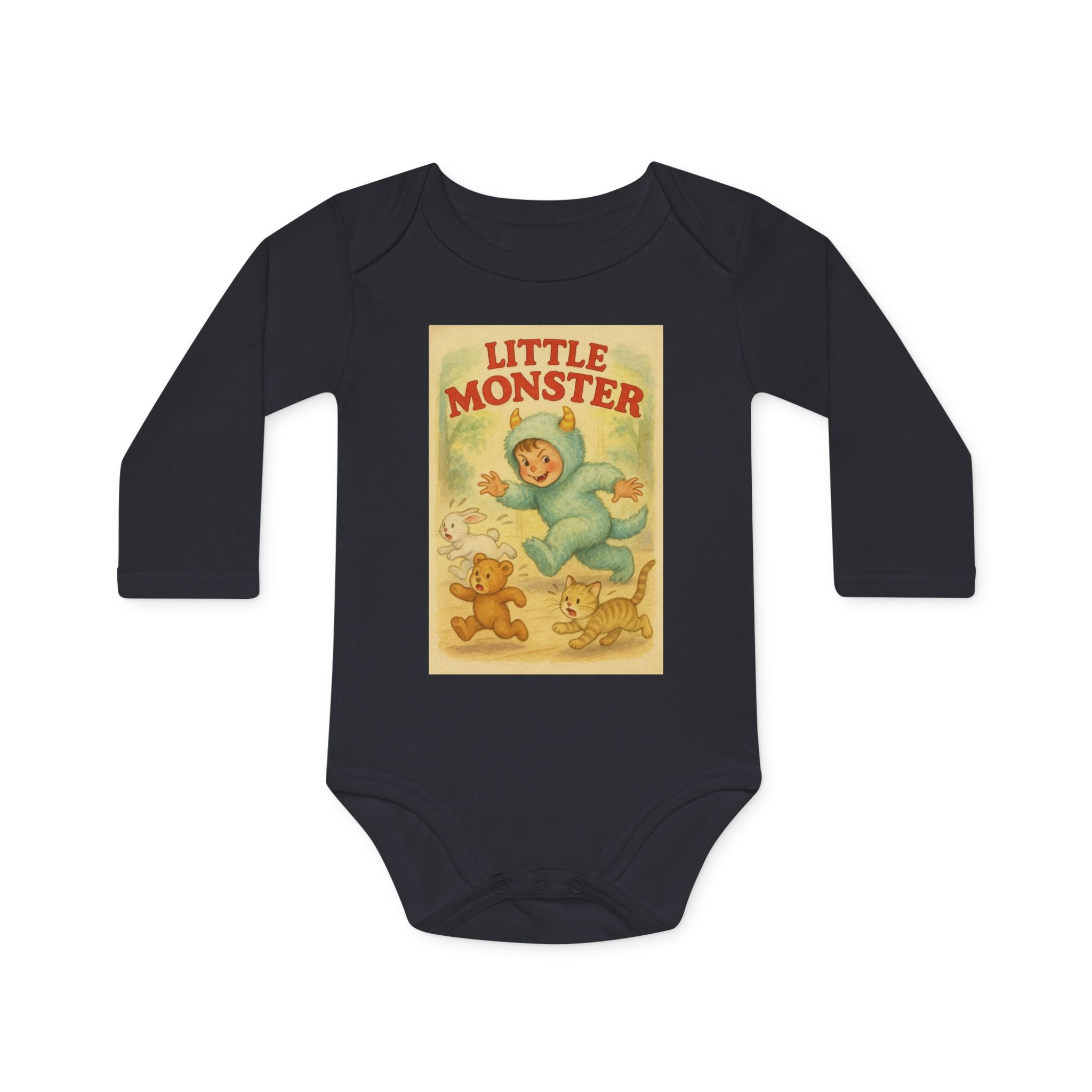 Little Monster - Funny Baby Bodysuit
