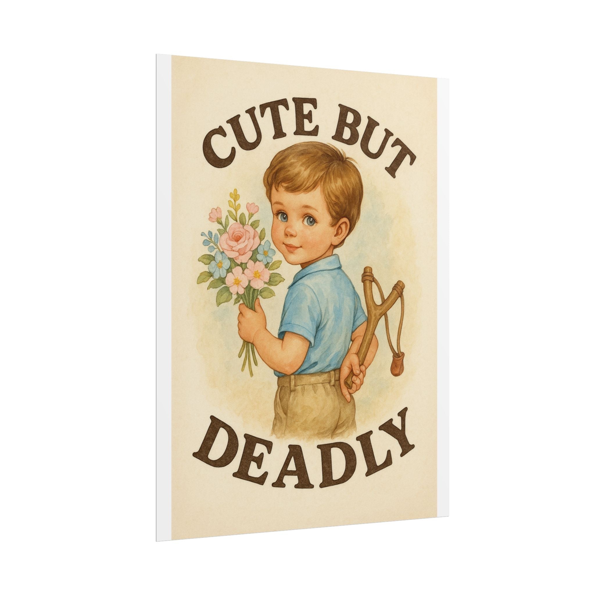 Cute But Deadly Poster 6" x 8"