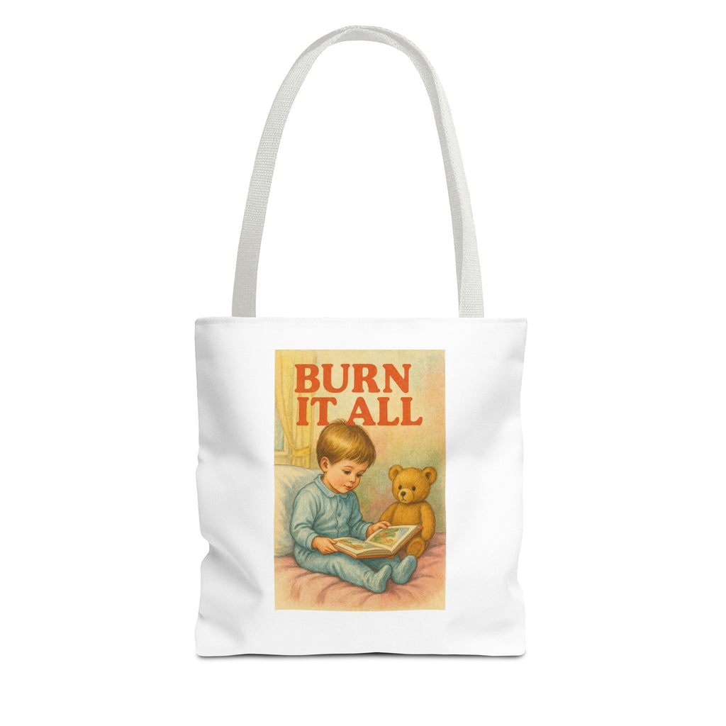 Burn It All & Candy Chaos - Tote Bag  Fun Eco-Friendly Shoulder Bag