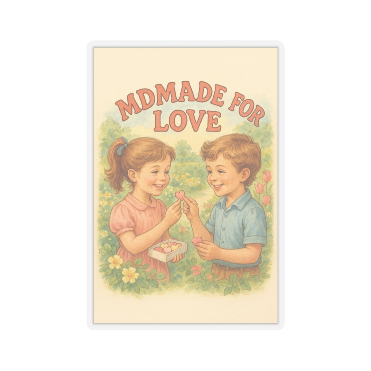 MDMAde For Love Sticker
