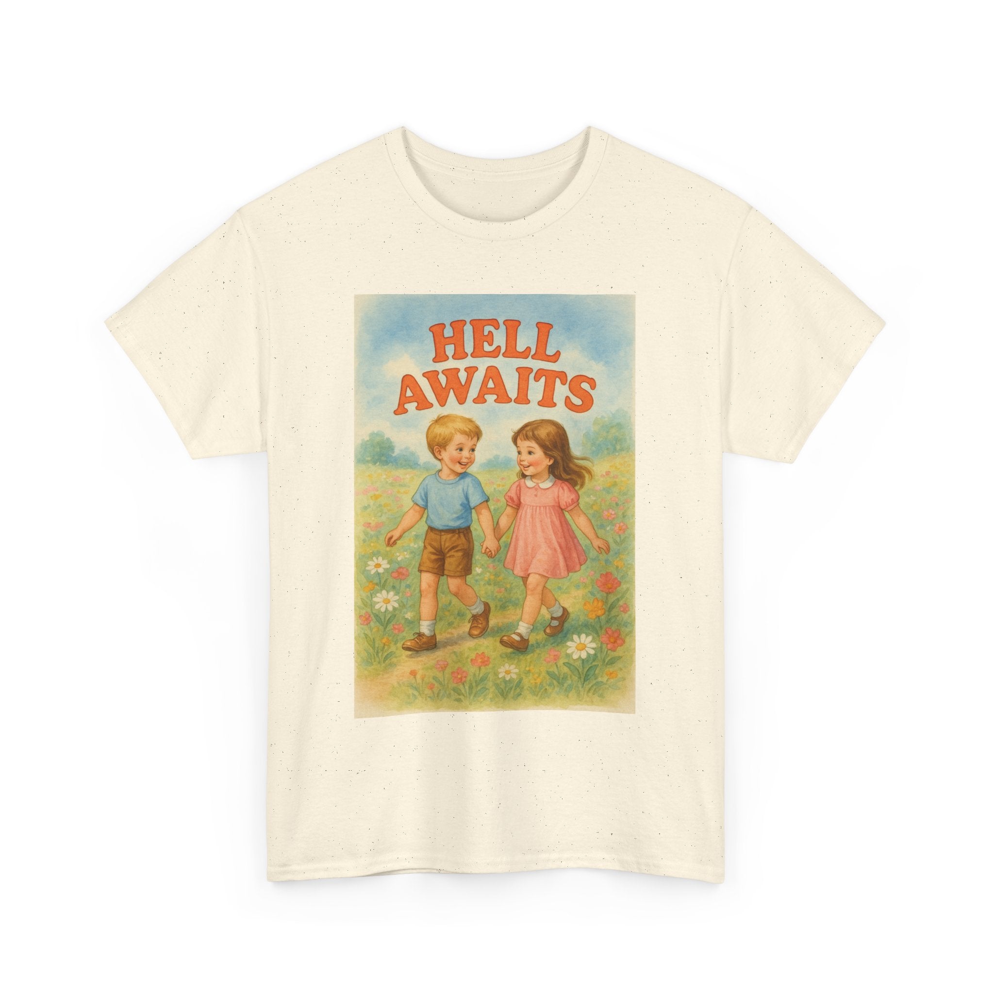 Hell Awaits - Unisex Funny T-Shirt