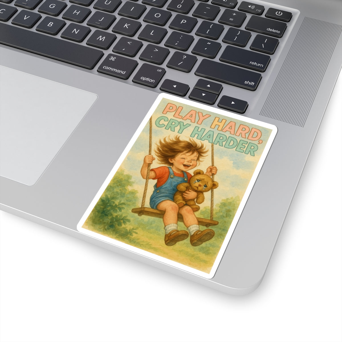 Play Hard Cry Harder Sticker